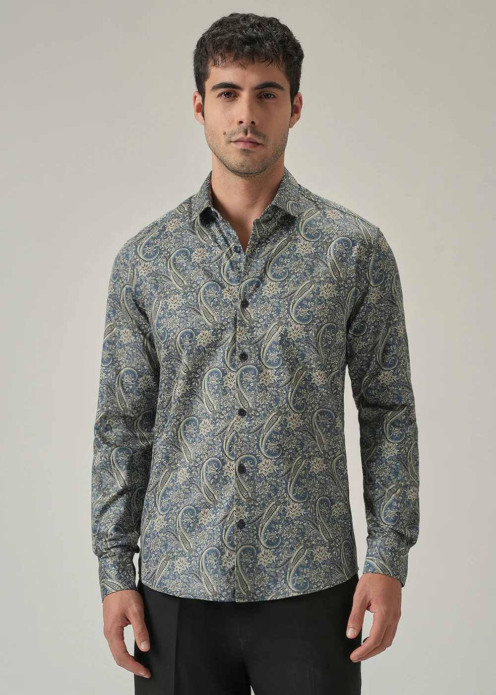 Bohemian Paisley Print Shirt - Image 3