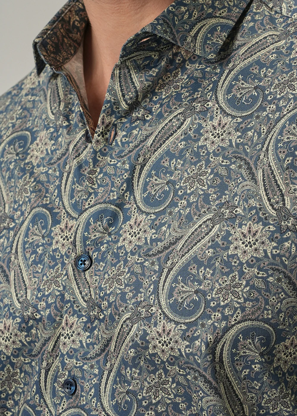 Bohemian Paisley Print Shirt - Image 5