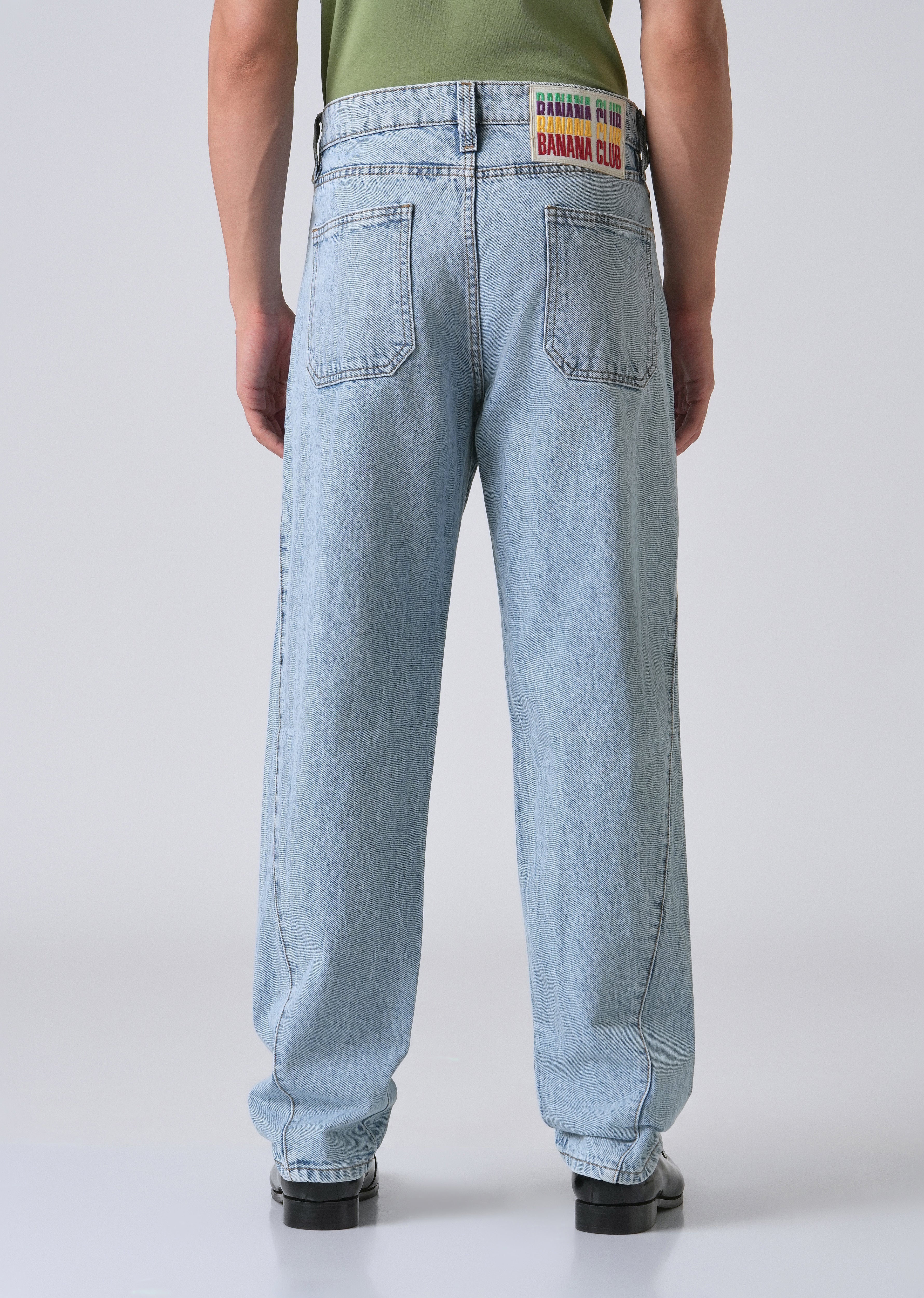 Breeze Blue Straight Fit Denim - Image 2