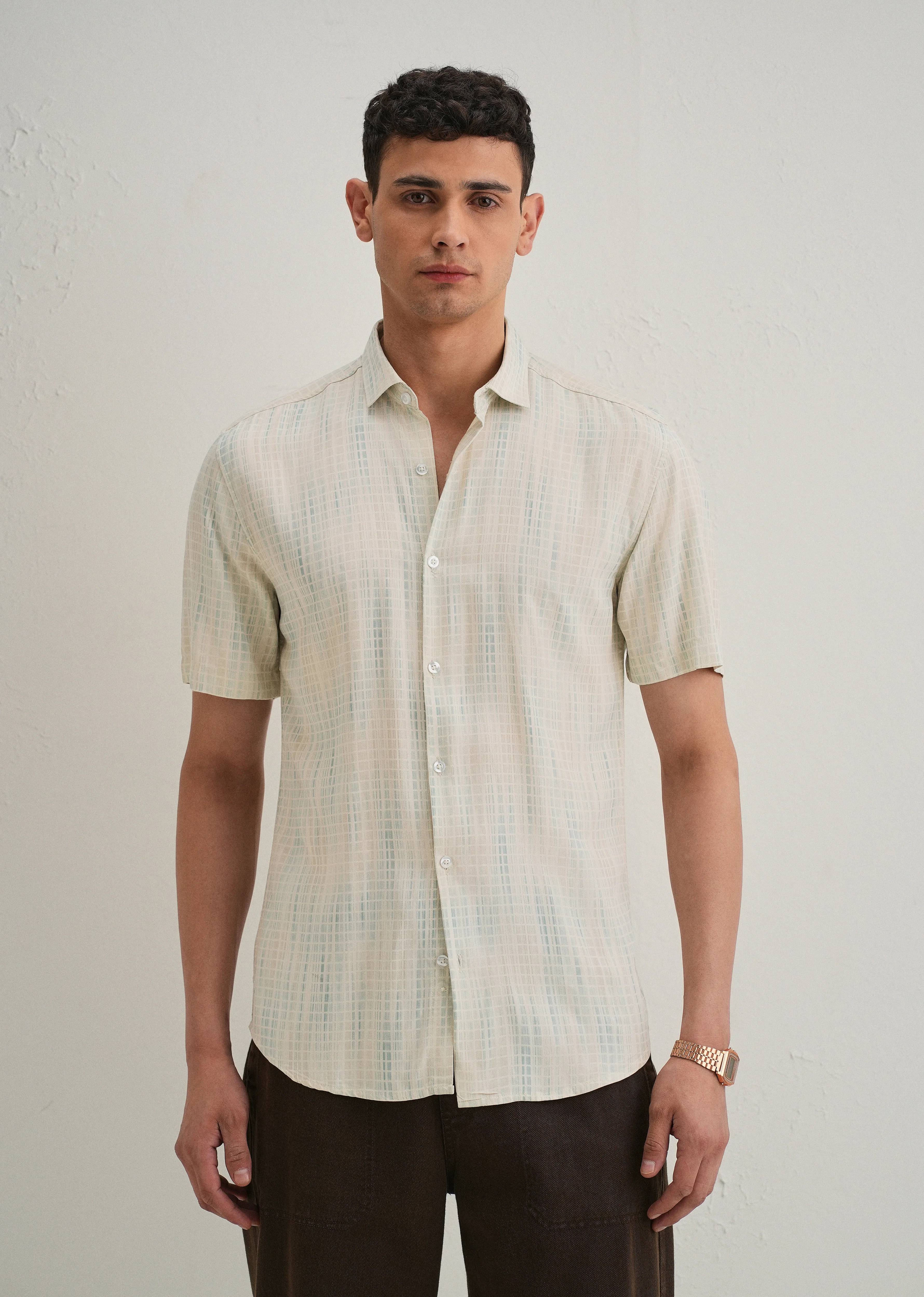 Broken Blue Stripe Shirt - Image 3