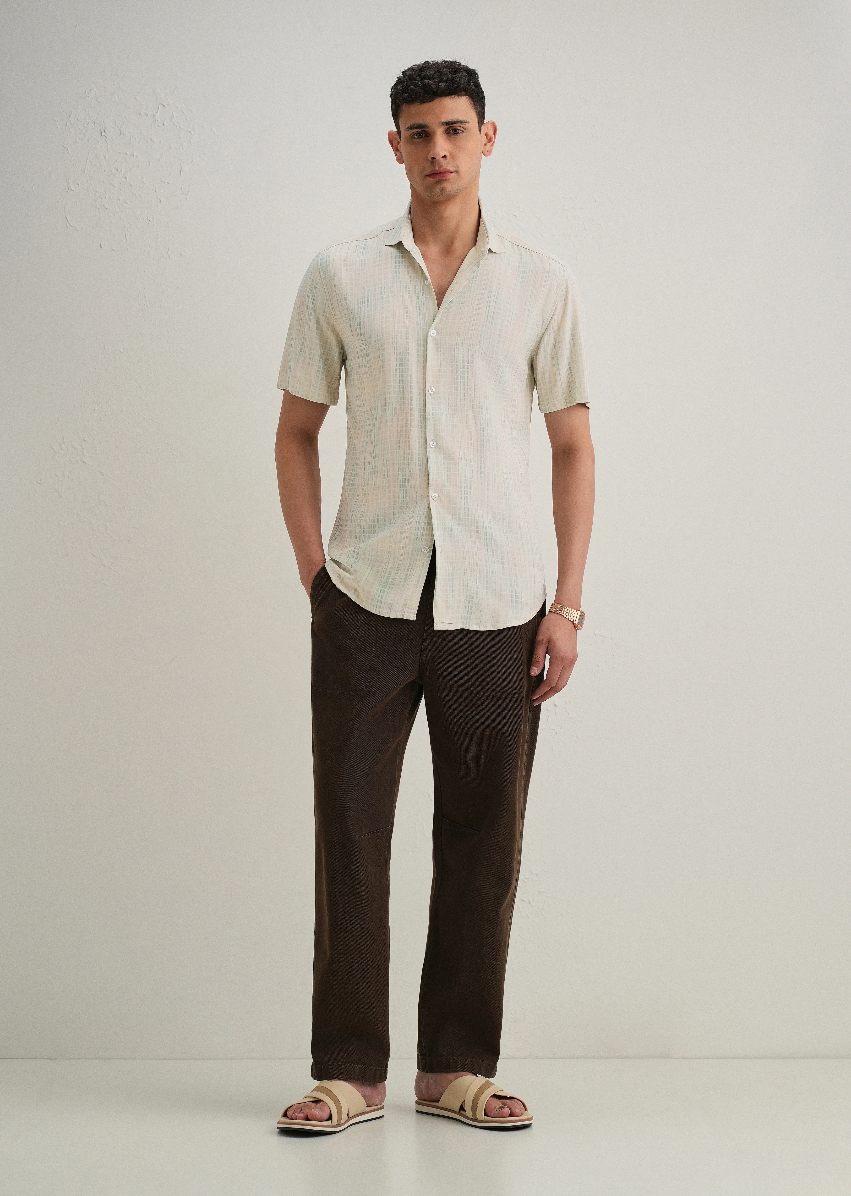 Broken Blue Stripe Shirt - Image 6