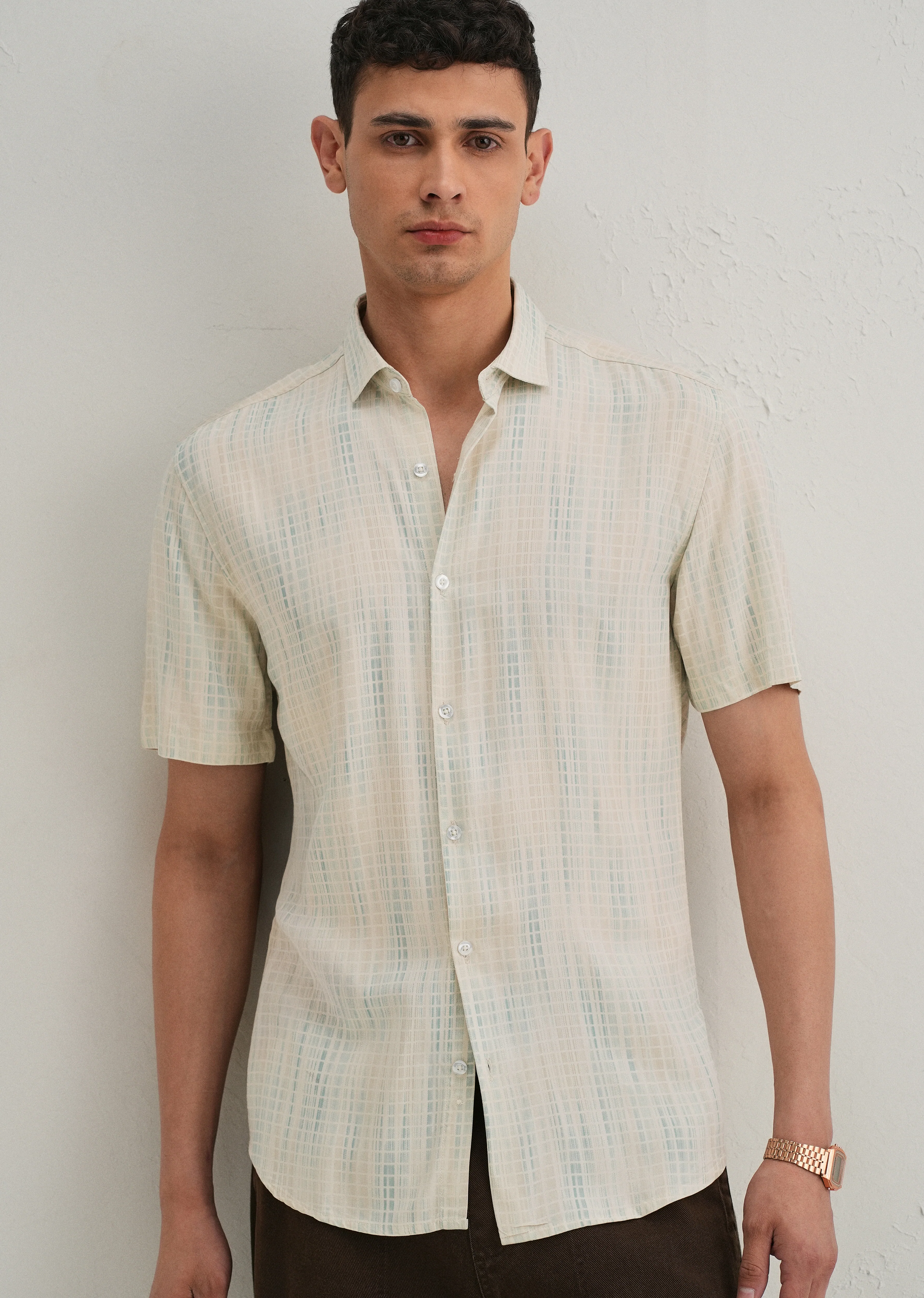 Broken Blue Stripe Shirt - Image 7