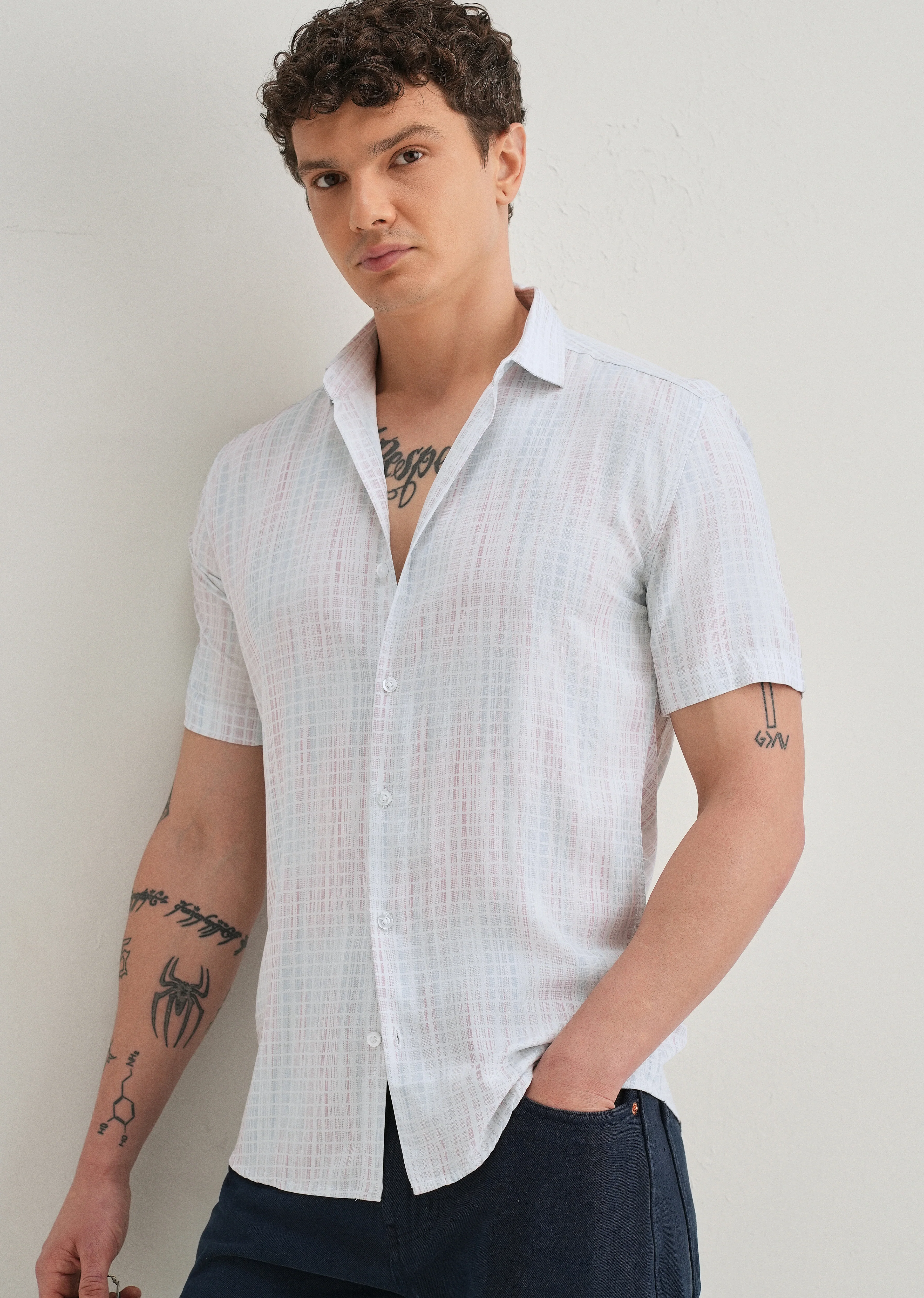 Broken Stripe Shirt - Image 7