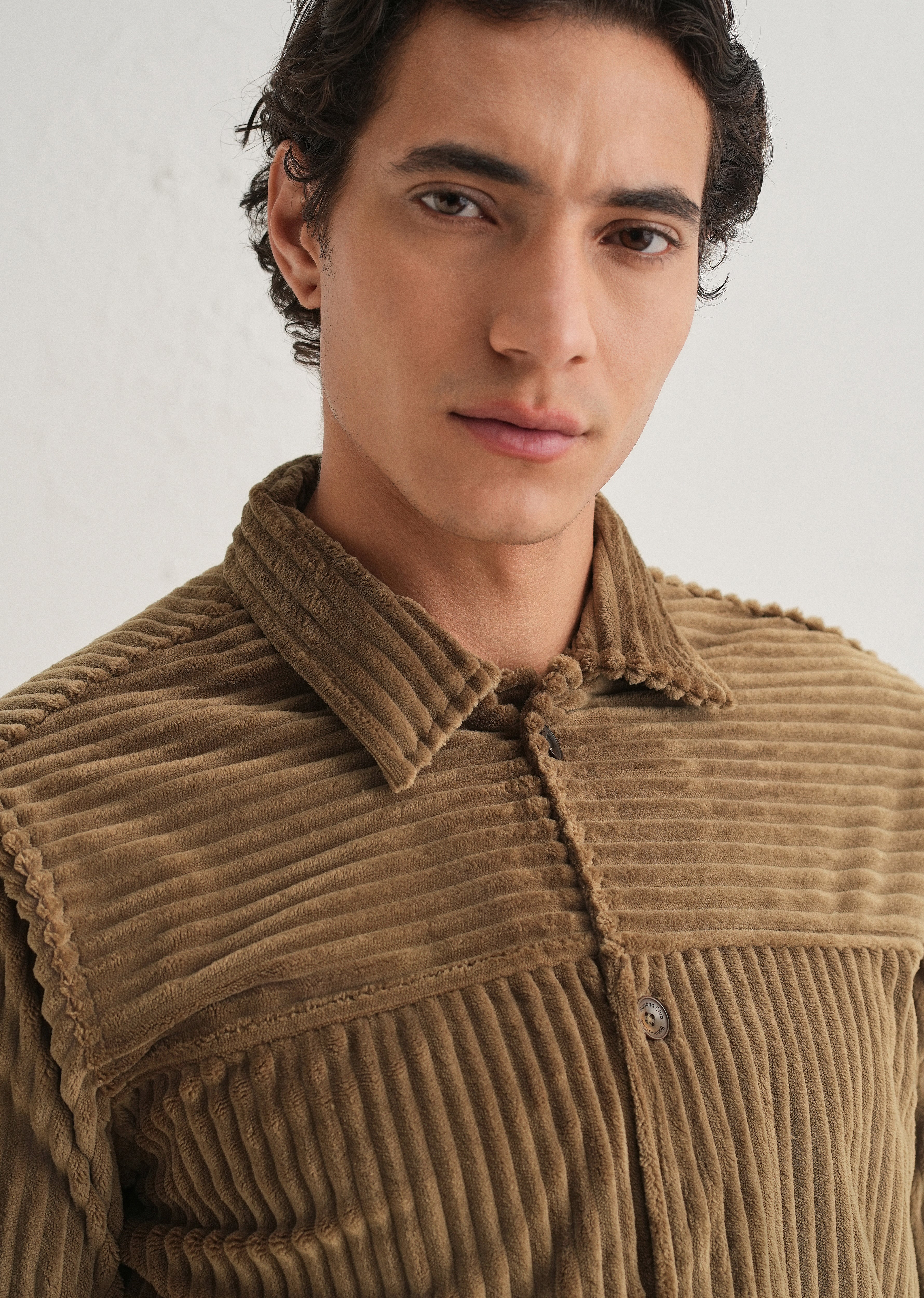 Brown Corduroy Shacket - Image 2