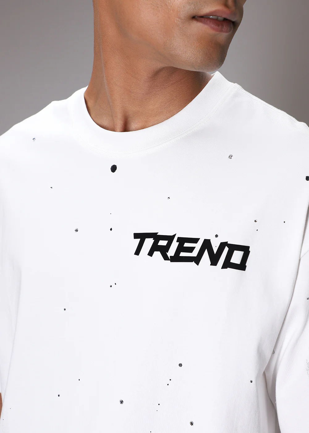 Brushstroke Trend Oversized t-shirt - Image 2