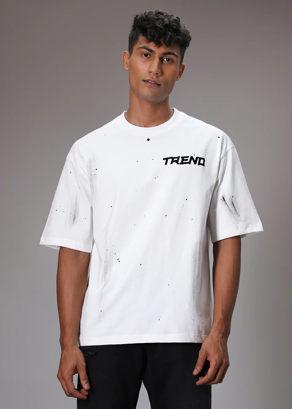 Brushstroke Trend Oversized t-shirt - Image 3