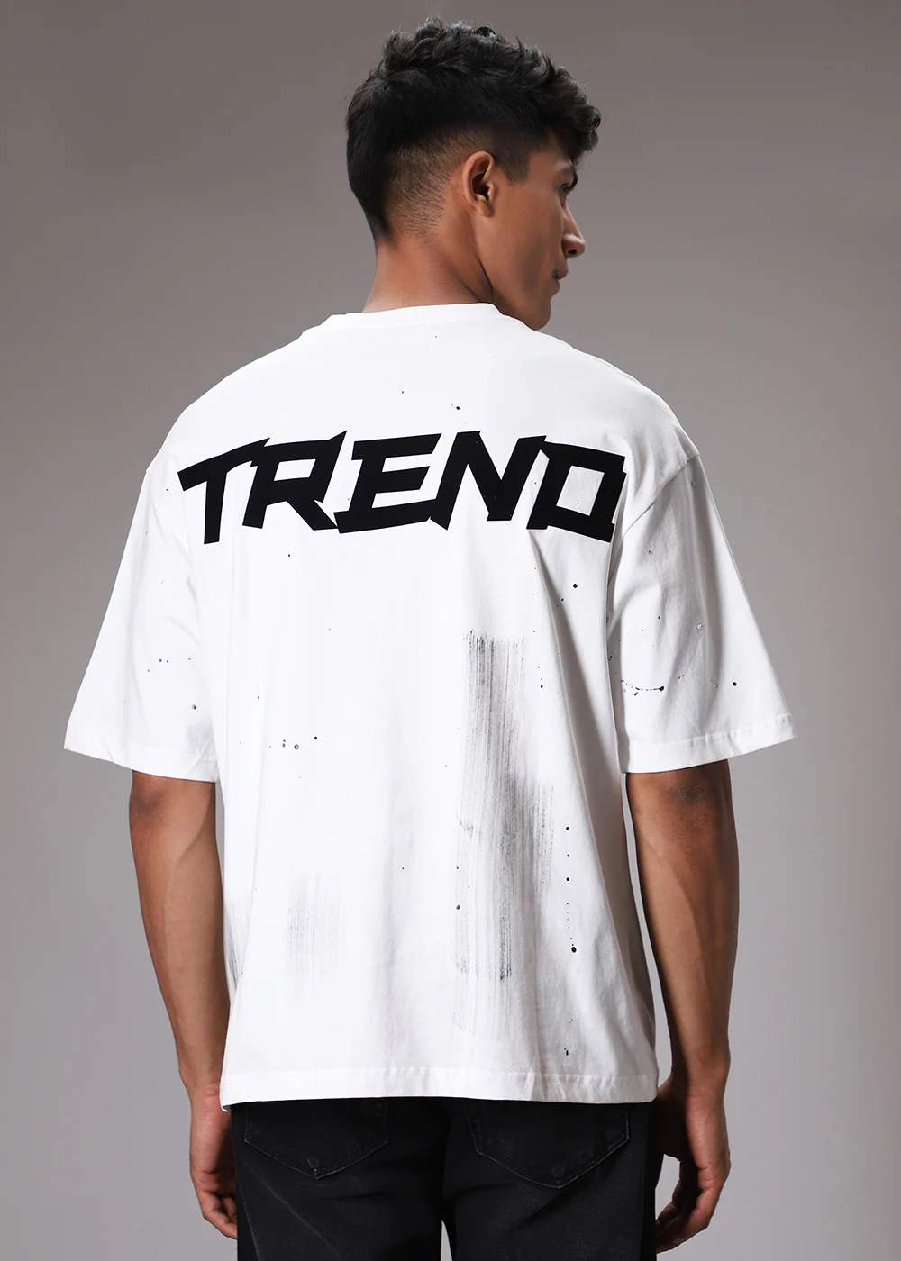 Brushstroke Trend Oversized t-shirt - Image 4