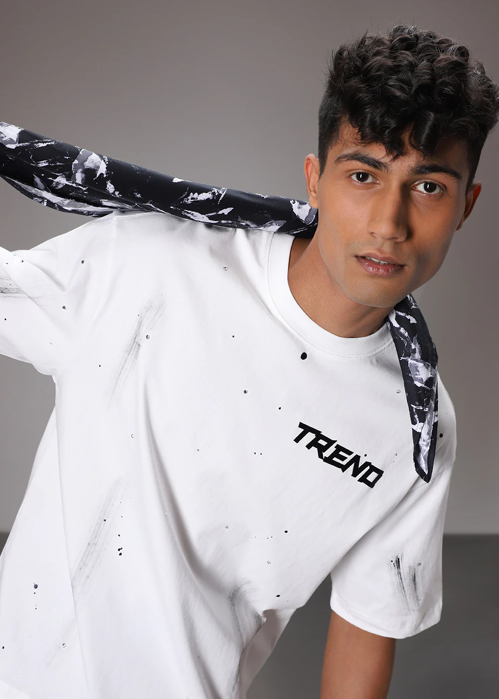 Brushstroke Trend Oversized t-shirt - Image 7