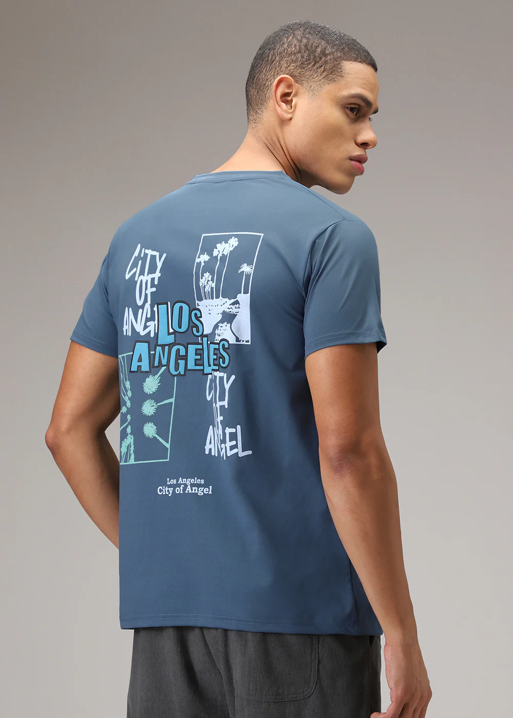 Carolina Blue Printed T-Shirt - Image 2