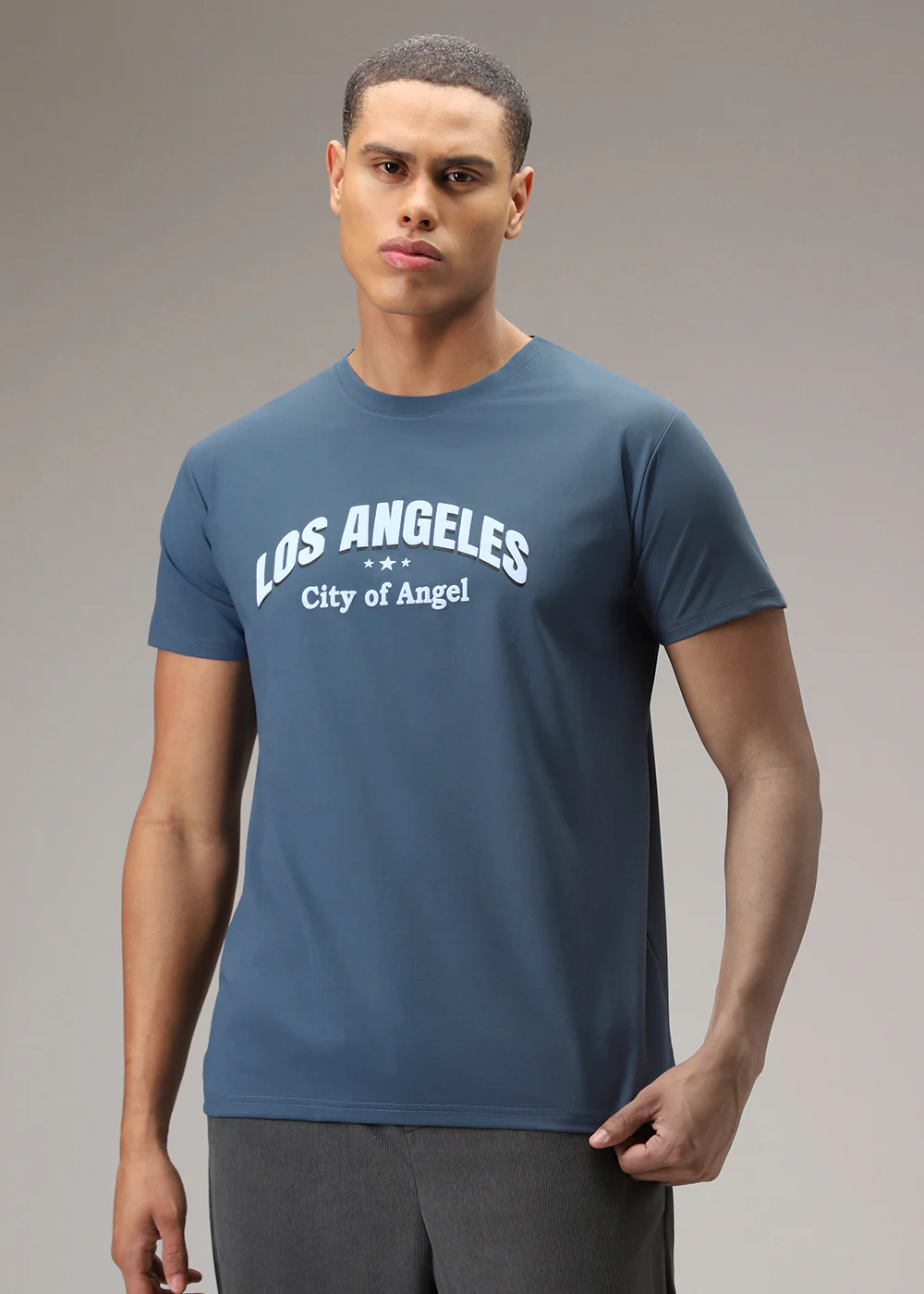 Carolina Blue Printed T-Shirt - Image 4