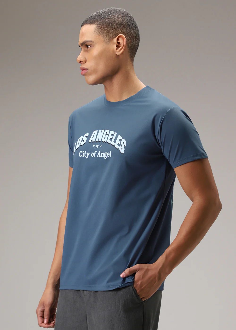 Carolina Blue Printed T-Shirt - Image 6