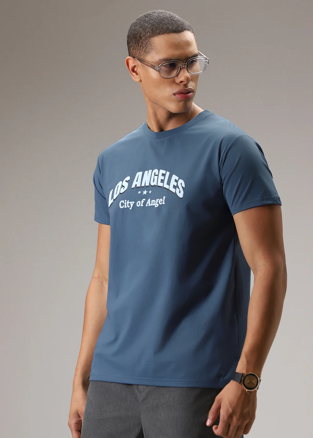 Carolina Blue Printed T-Shirt - Image 7