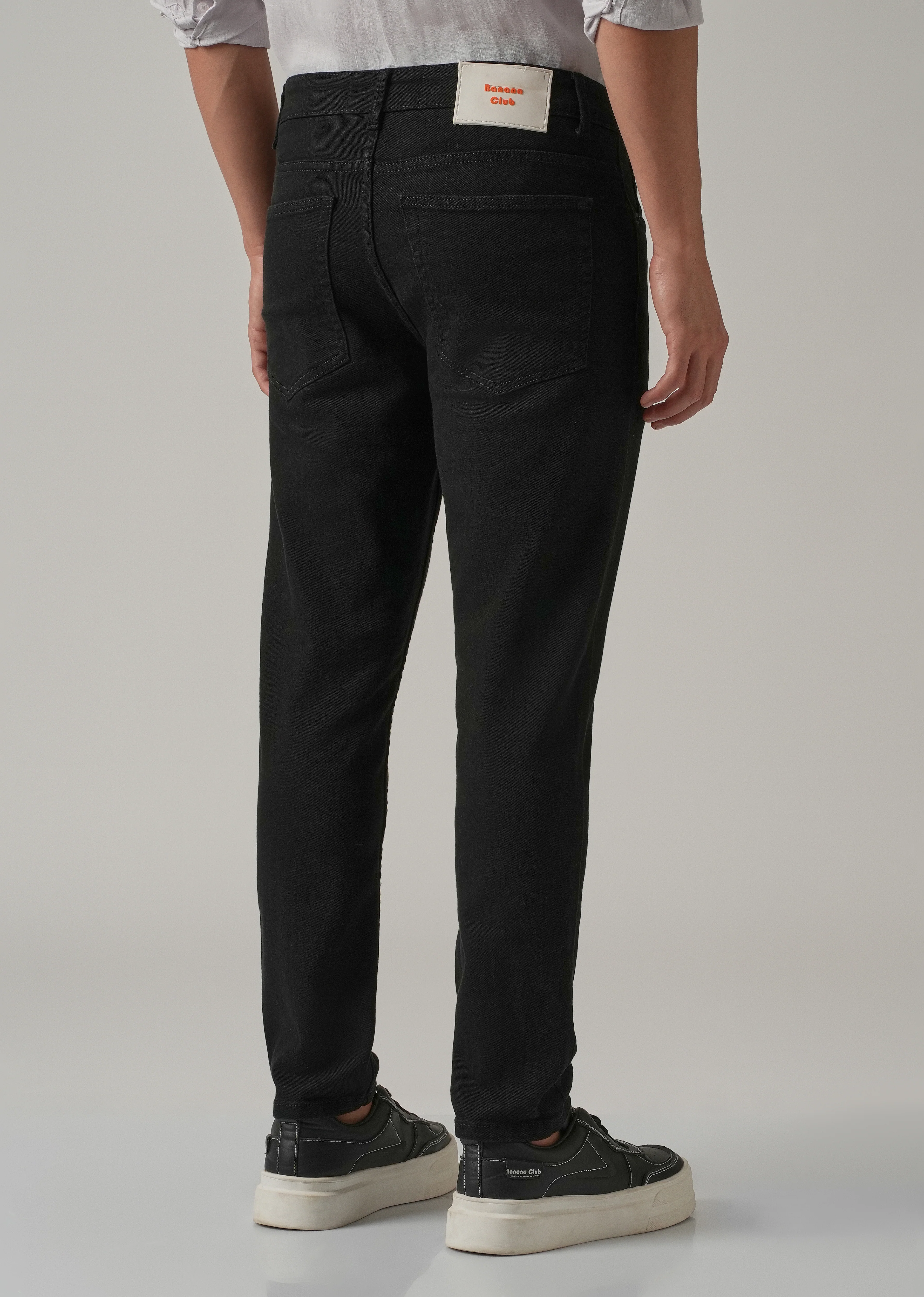 Carrot Fit Black Denim - Image 2