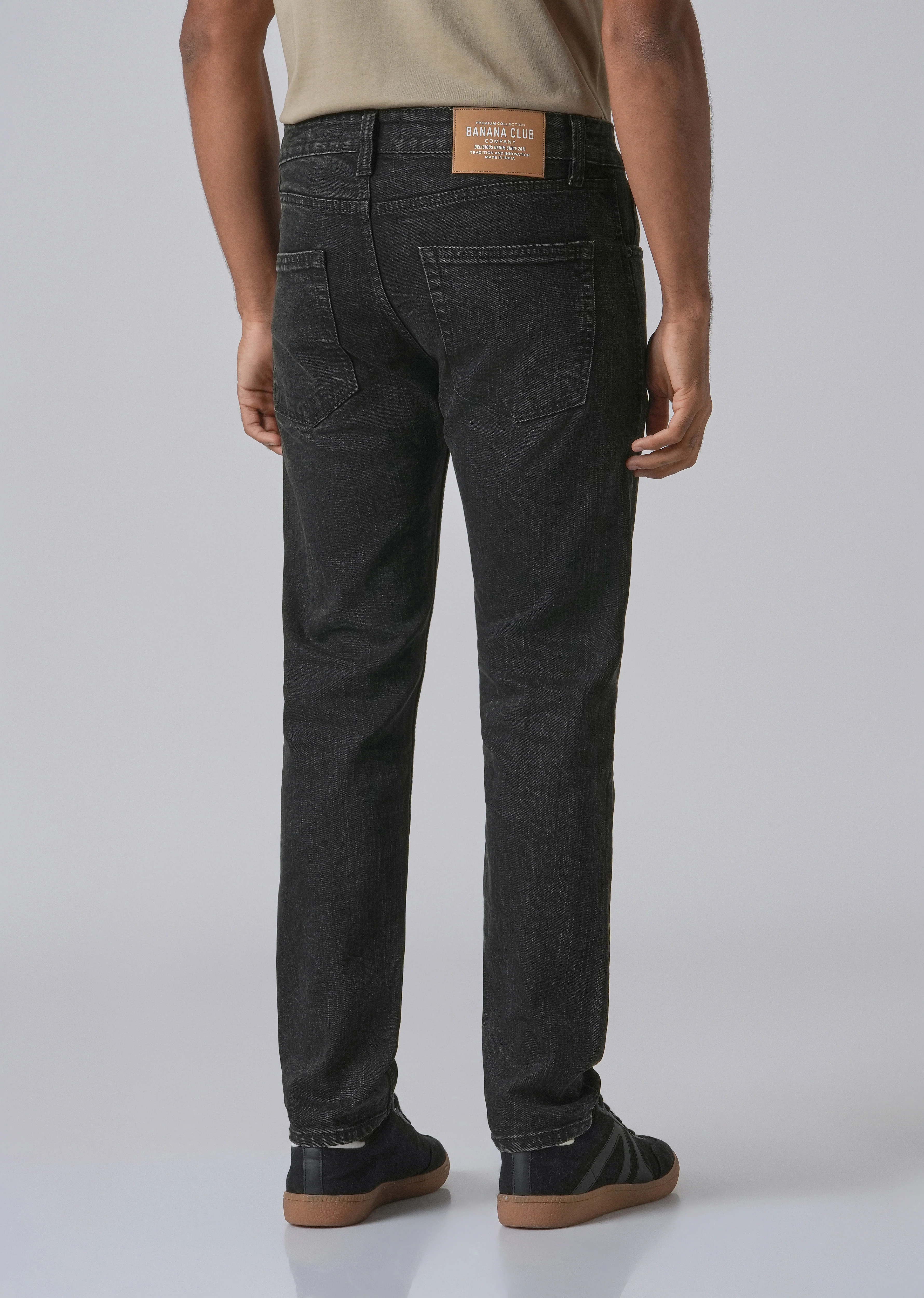 Caviar Black Slim Fit Denim - Image 2