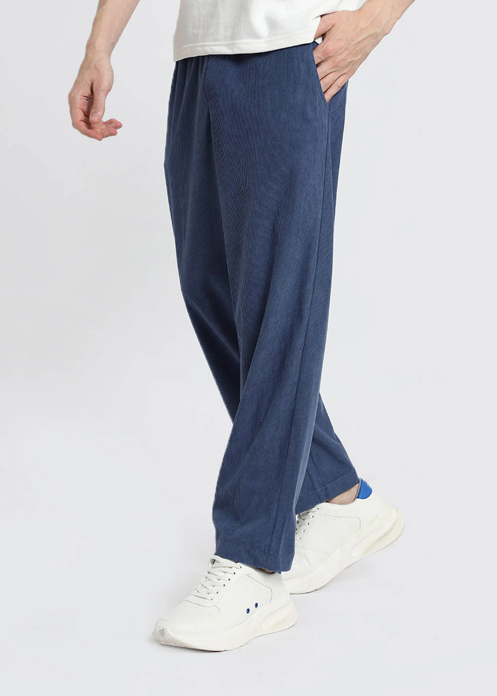Cerulean Blue Corduroy Pant - Image 8
