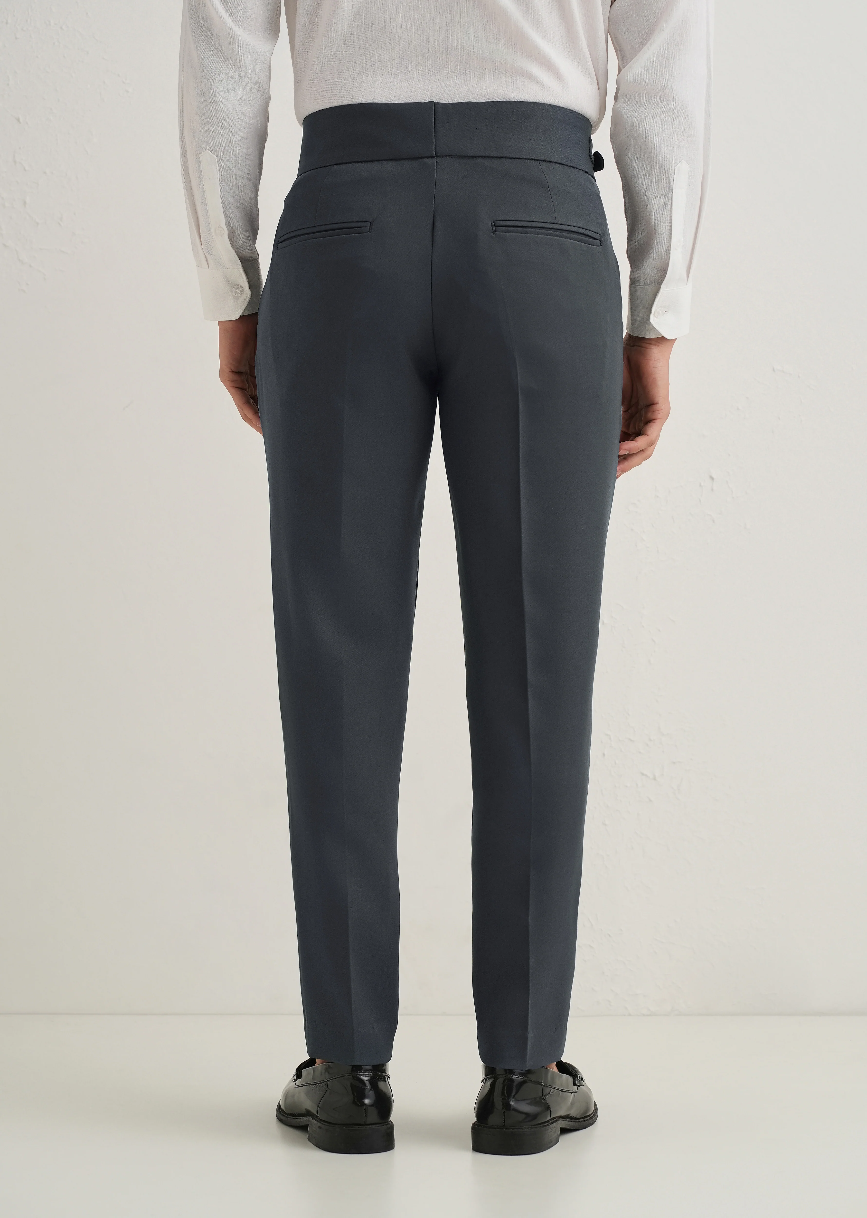 Charcoal Grey Gurkha Pant - Image 6