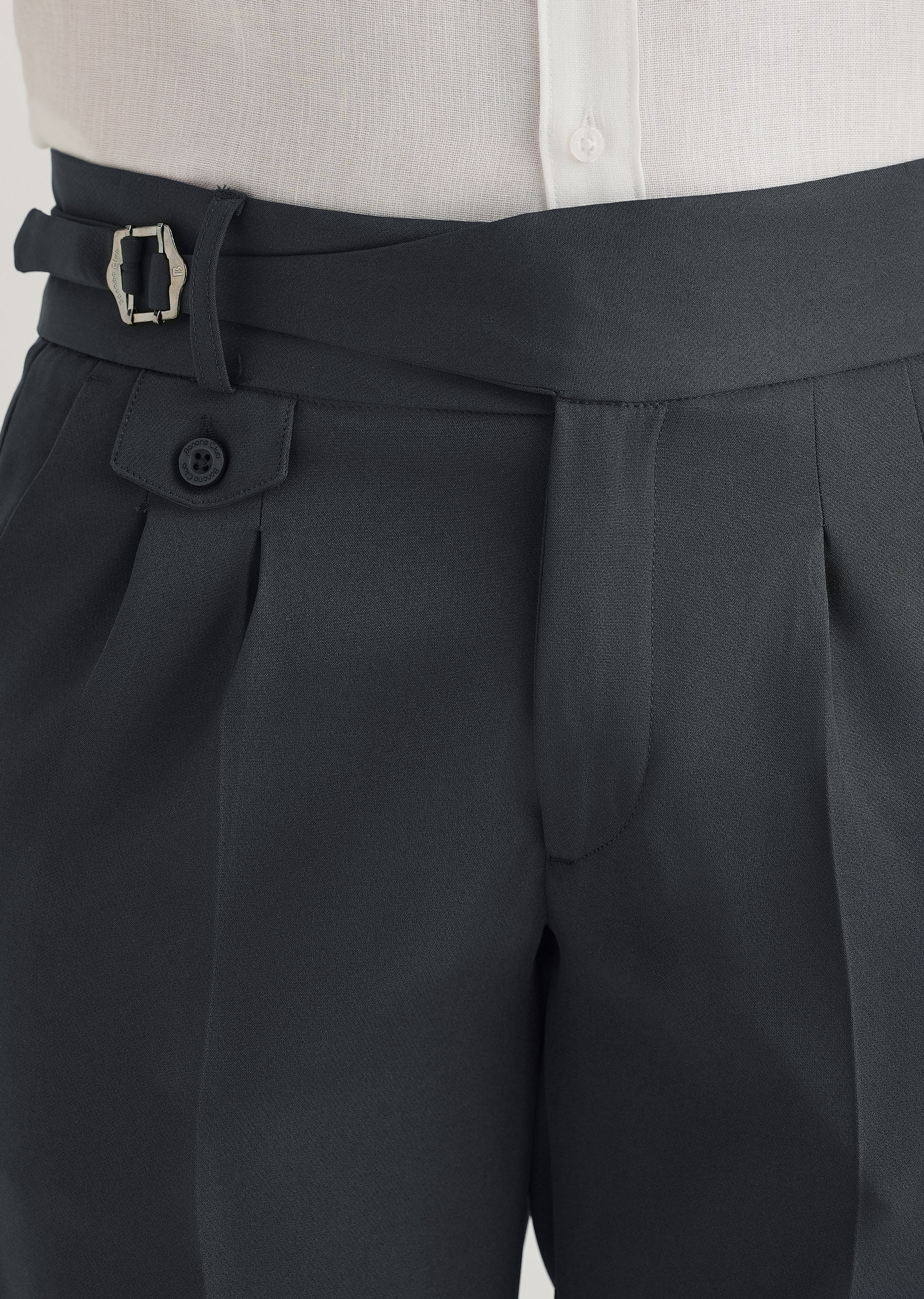 Charcoal Grey Gurkha Pant - Image 7