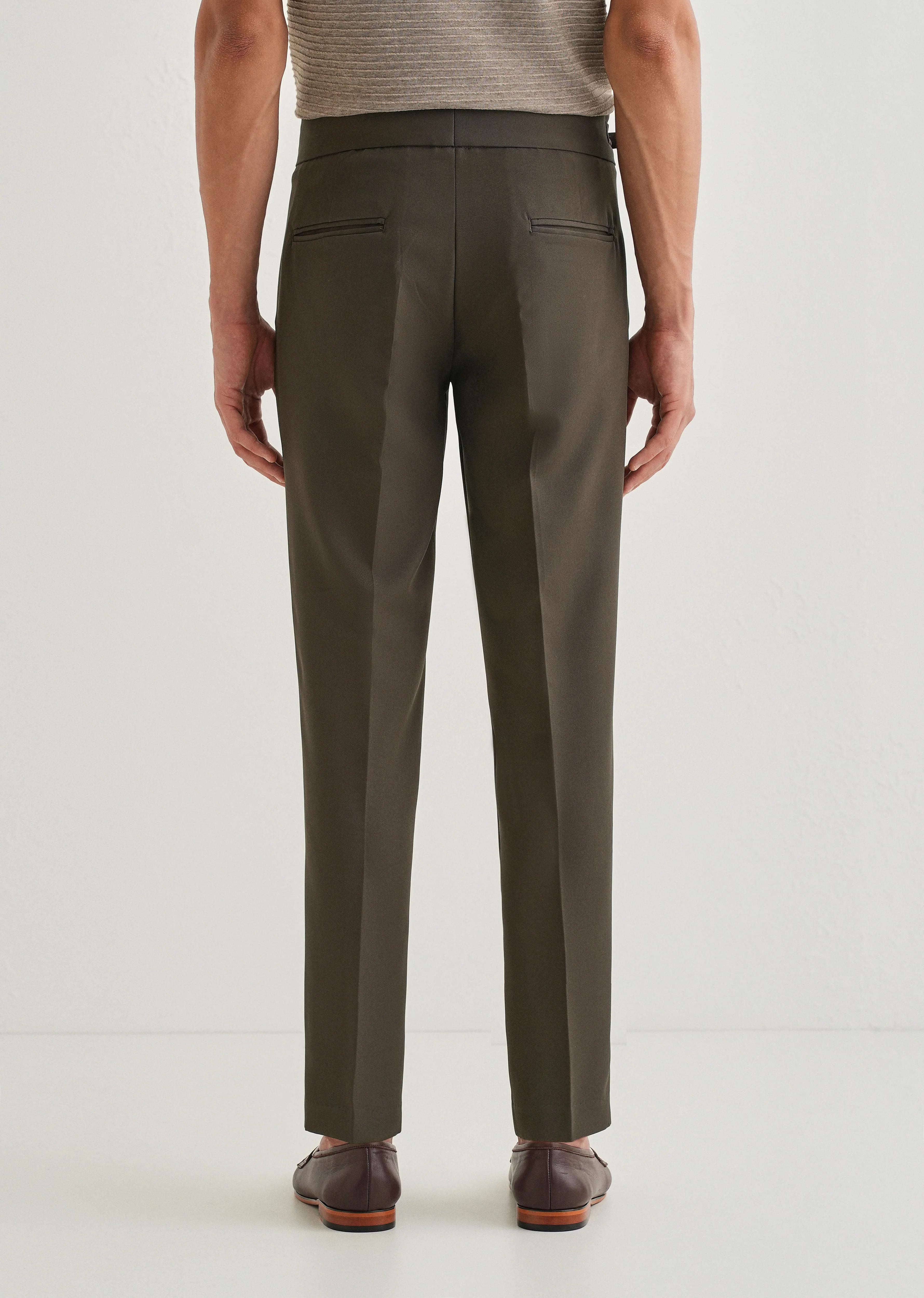 Cloudy Brown Gurkha Pant - Image 2