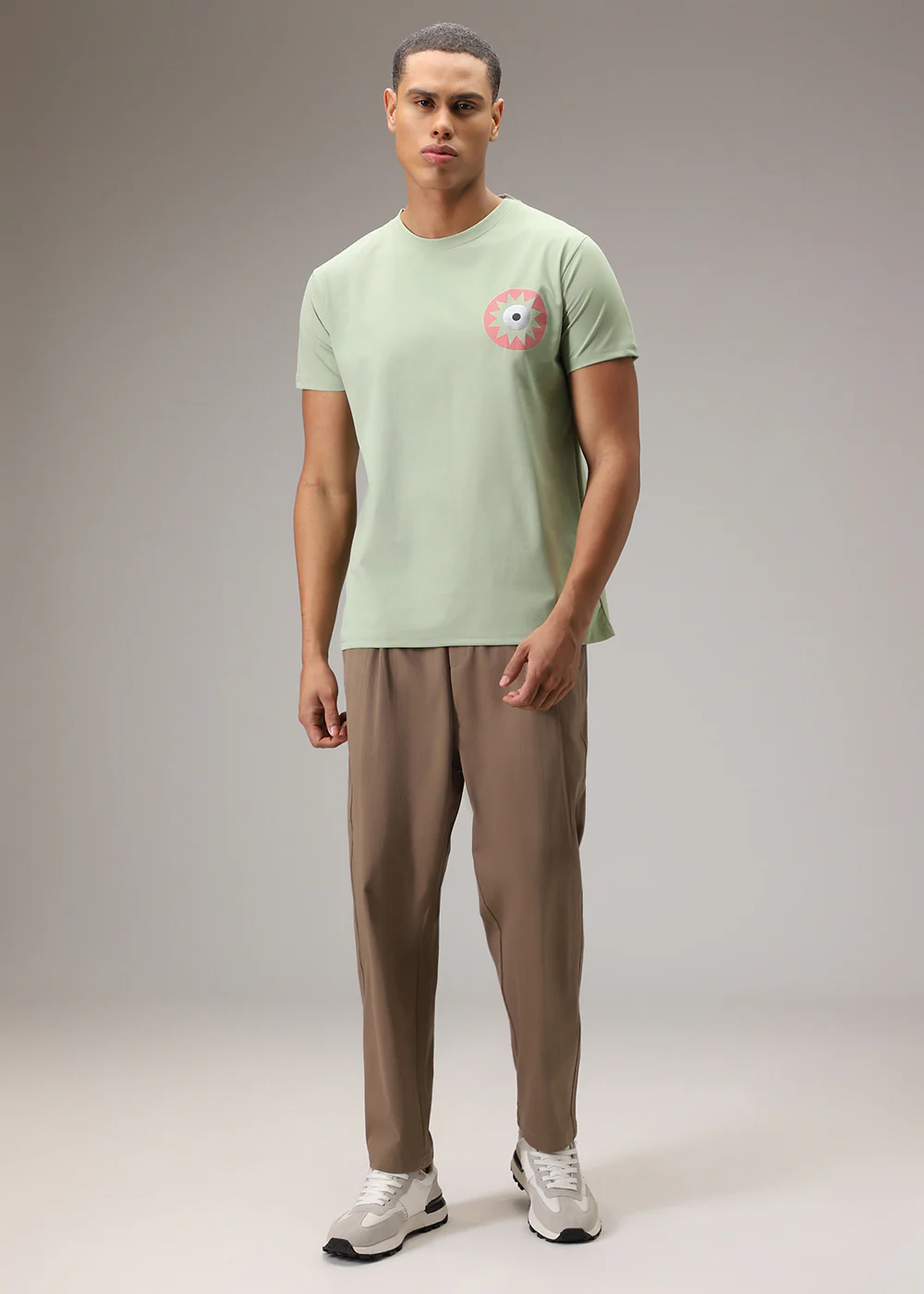 Clover Green Printed T-Shirt - Image 6