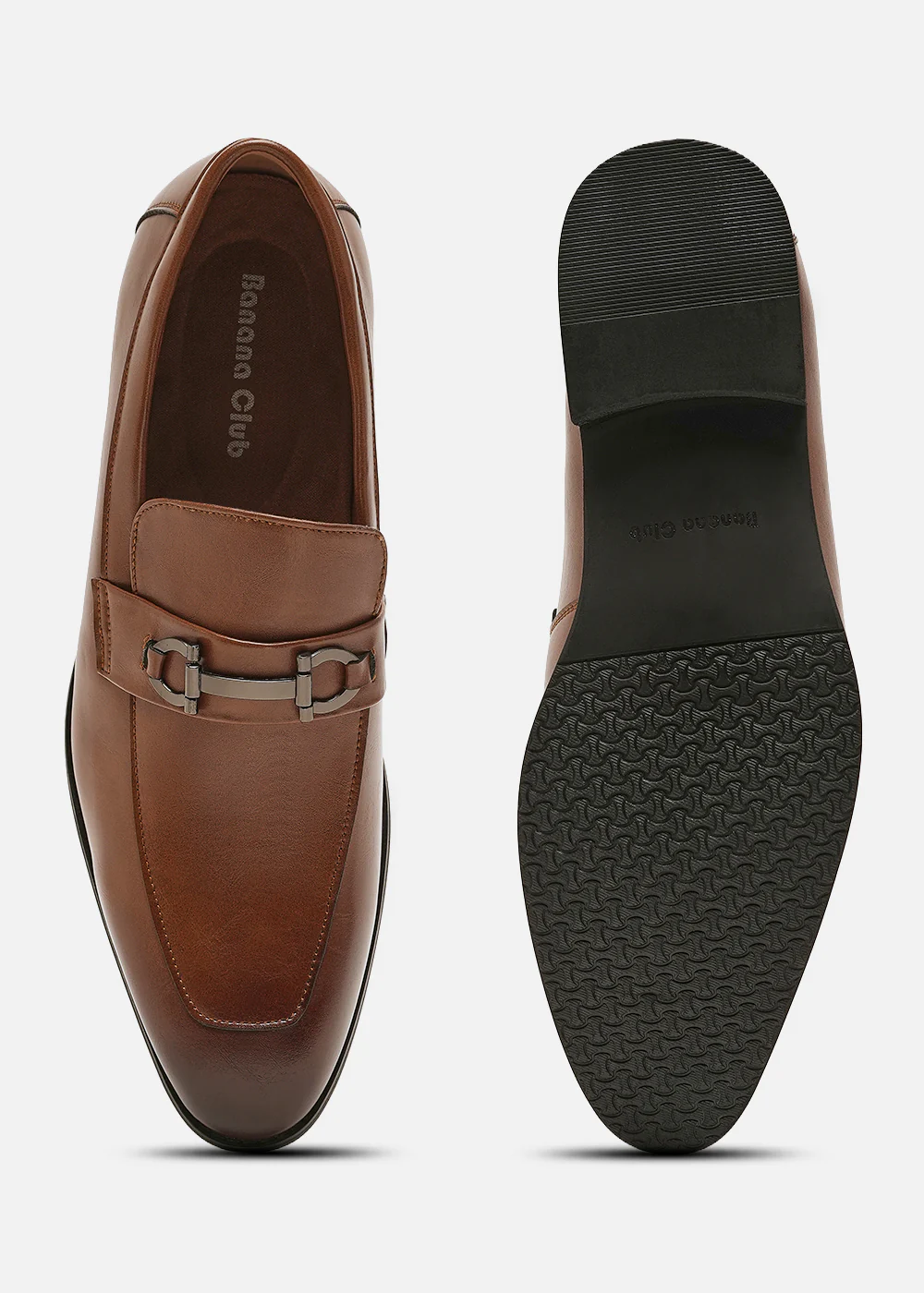 Coffee Brown Horsebit Loafers - Image 5