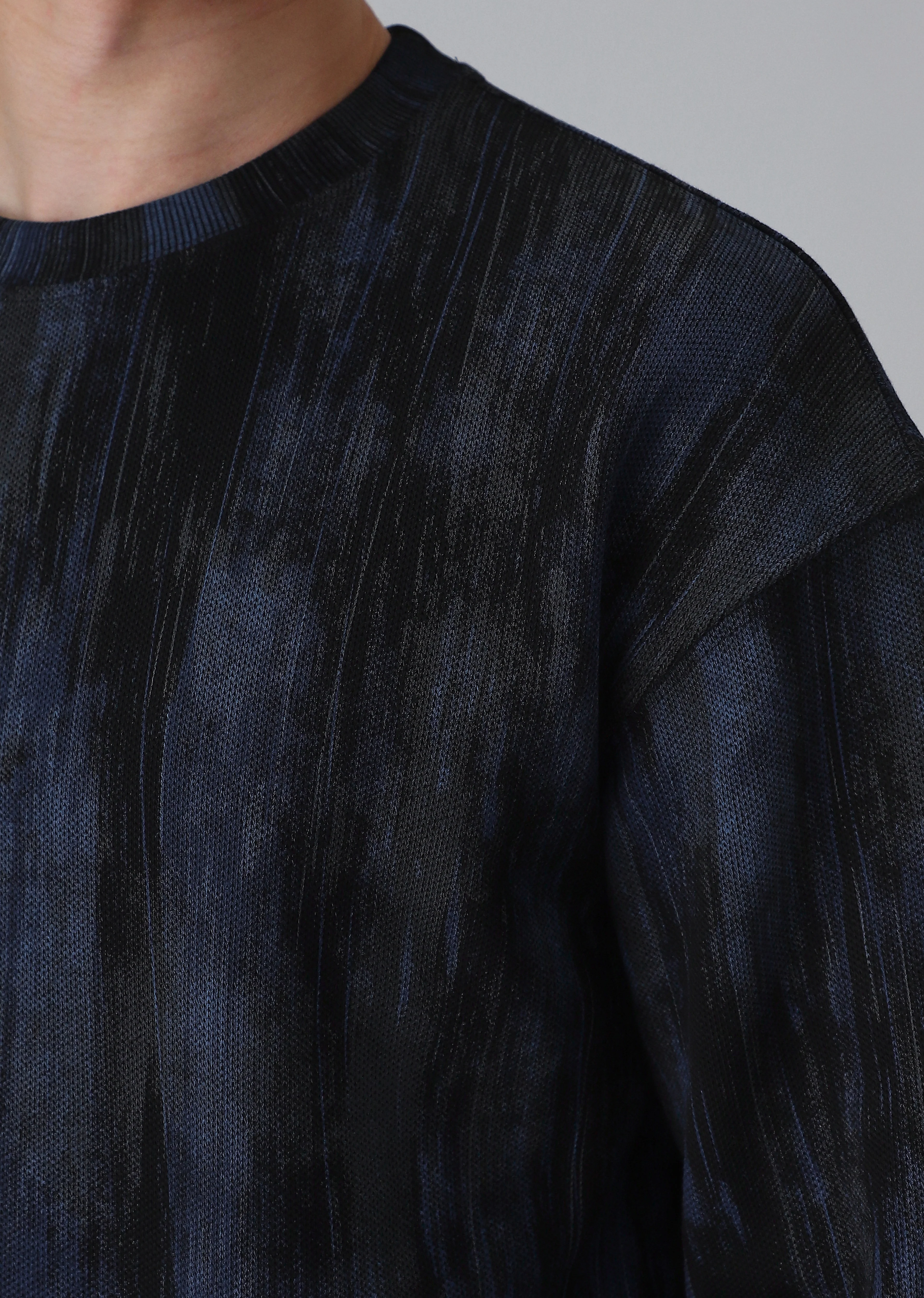 Color Stripes Blue Sweatshirt - Image 5