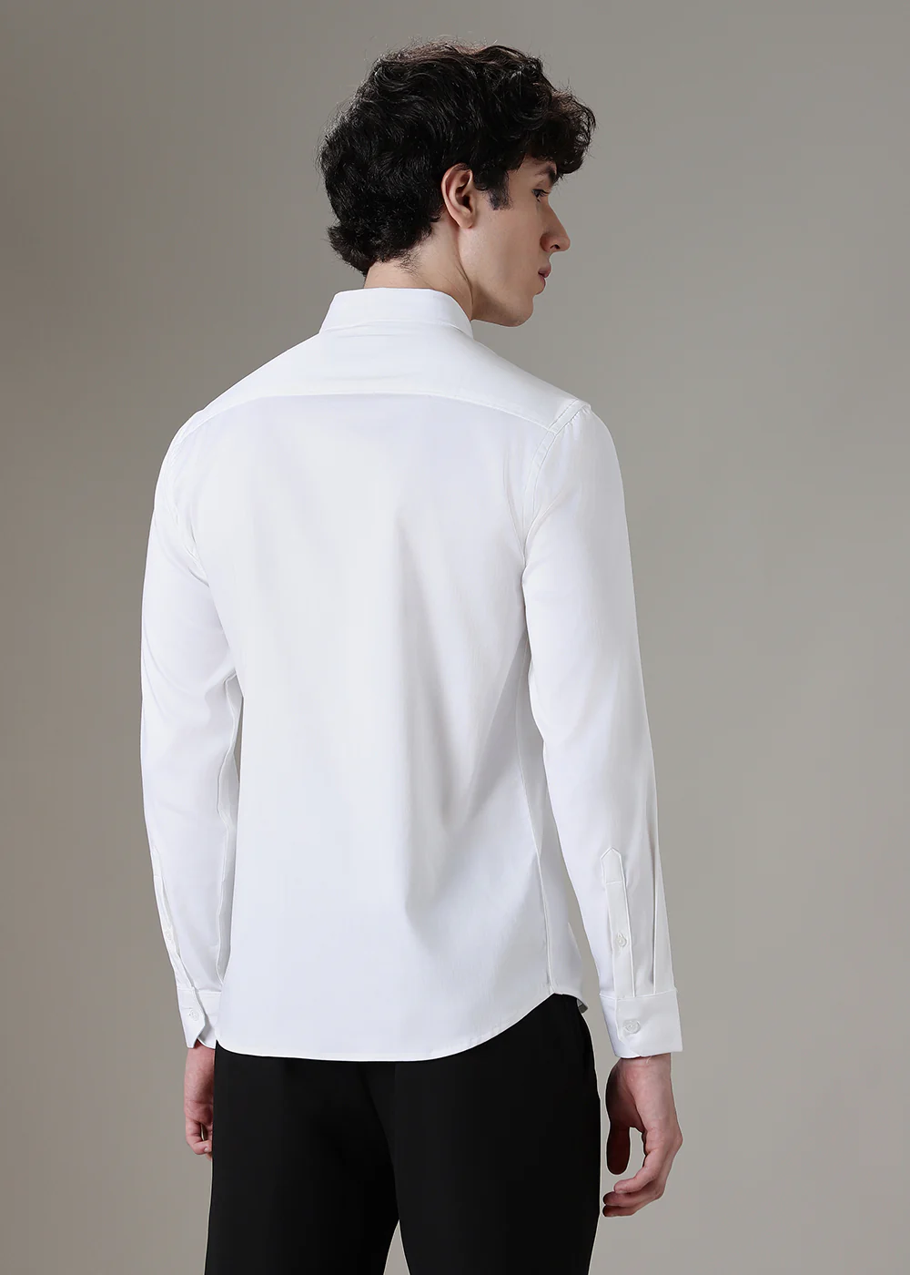 Concentric White Designer Shirt - Image 4