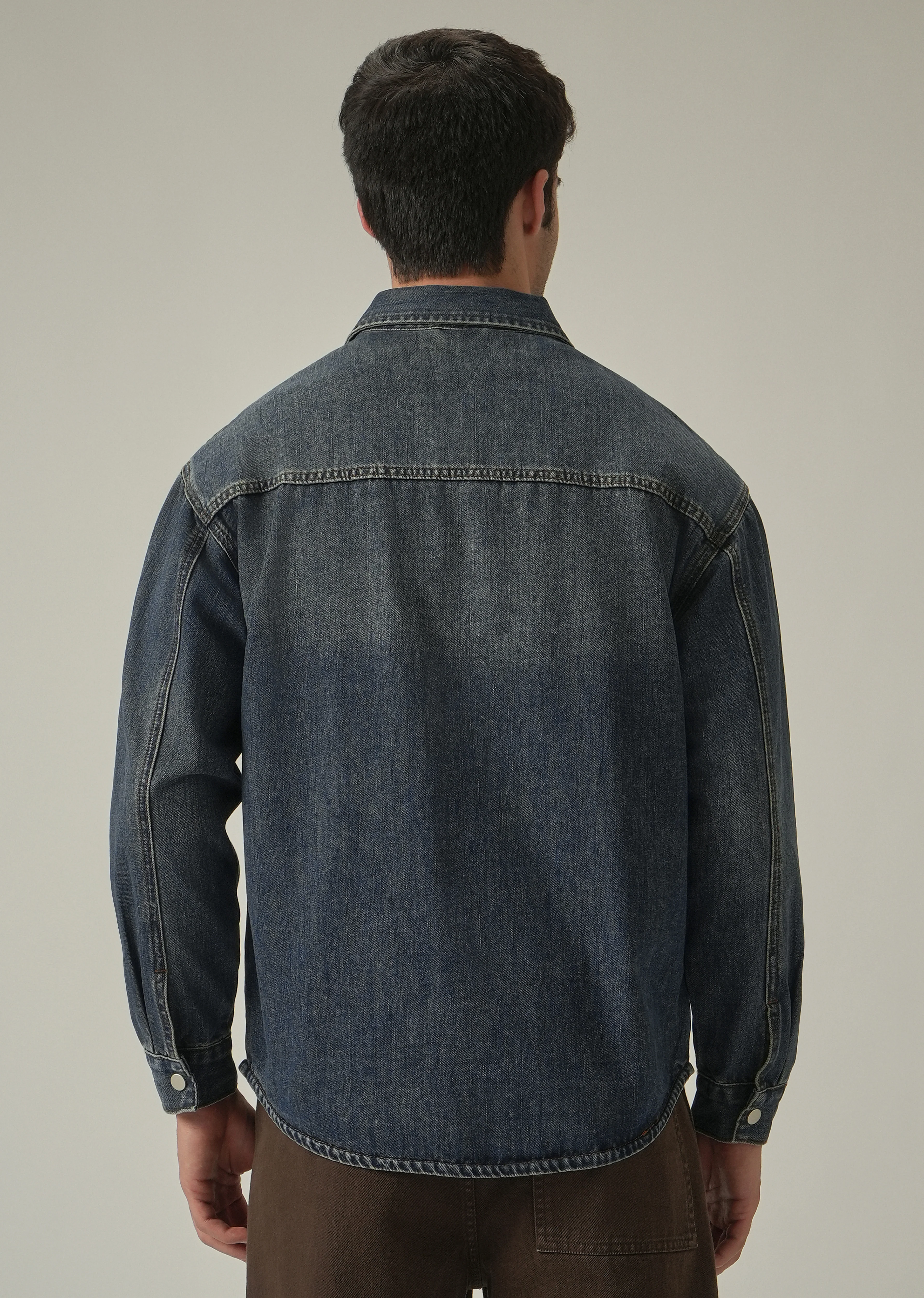 Contrast Pocket Denim Jacket - Image 2