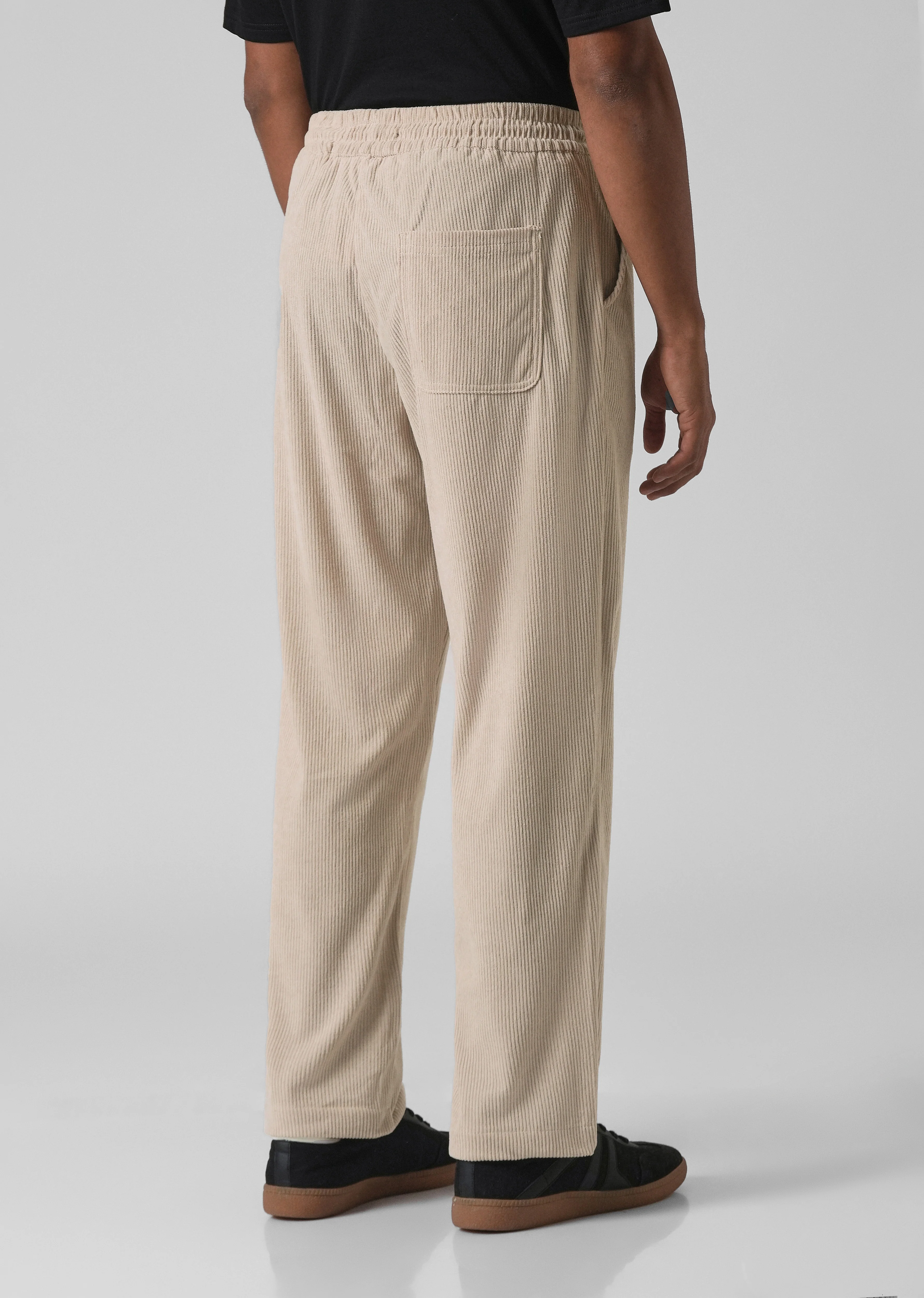 Cream Corduroy Pants - Image 2