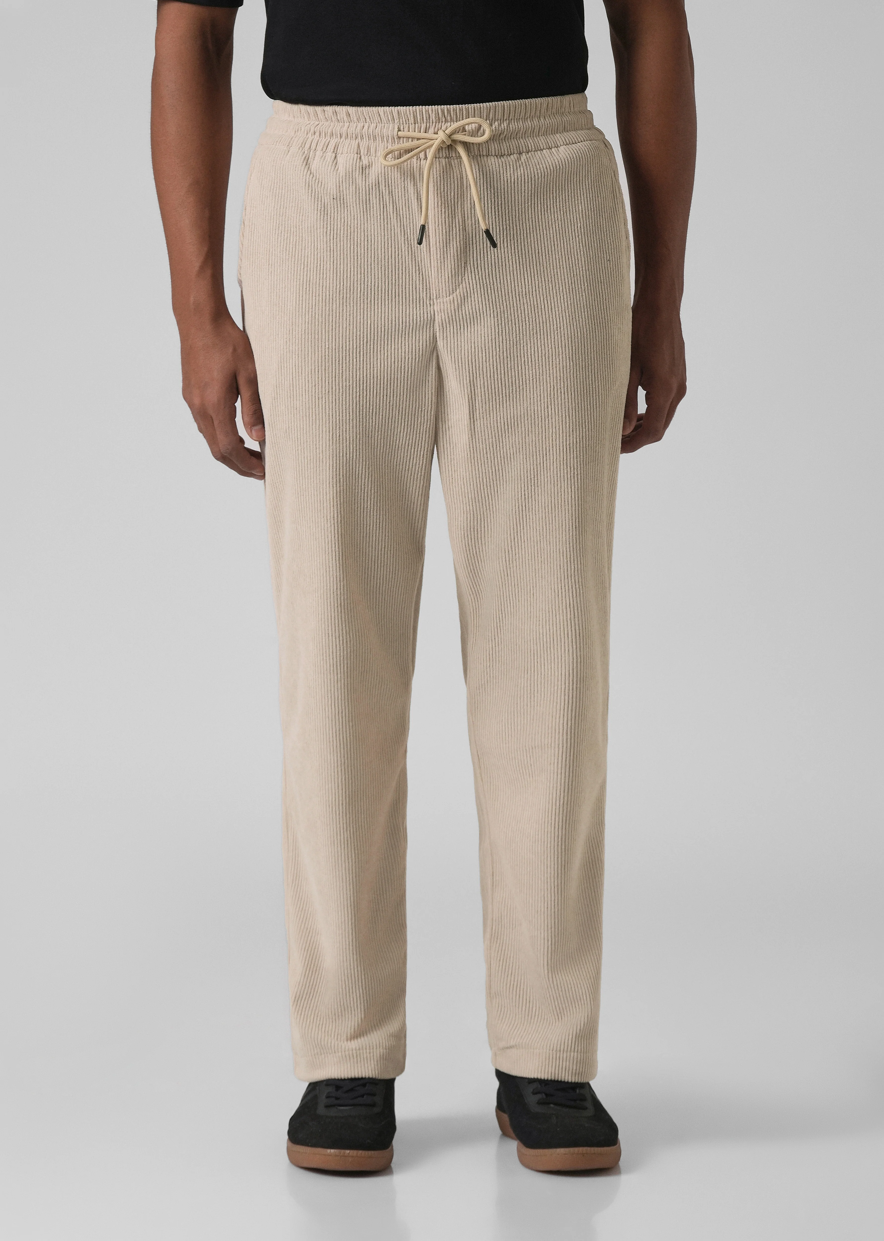 Cream Corduroy Pants - Image 3