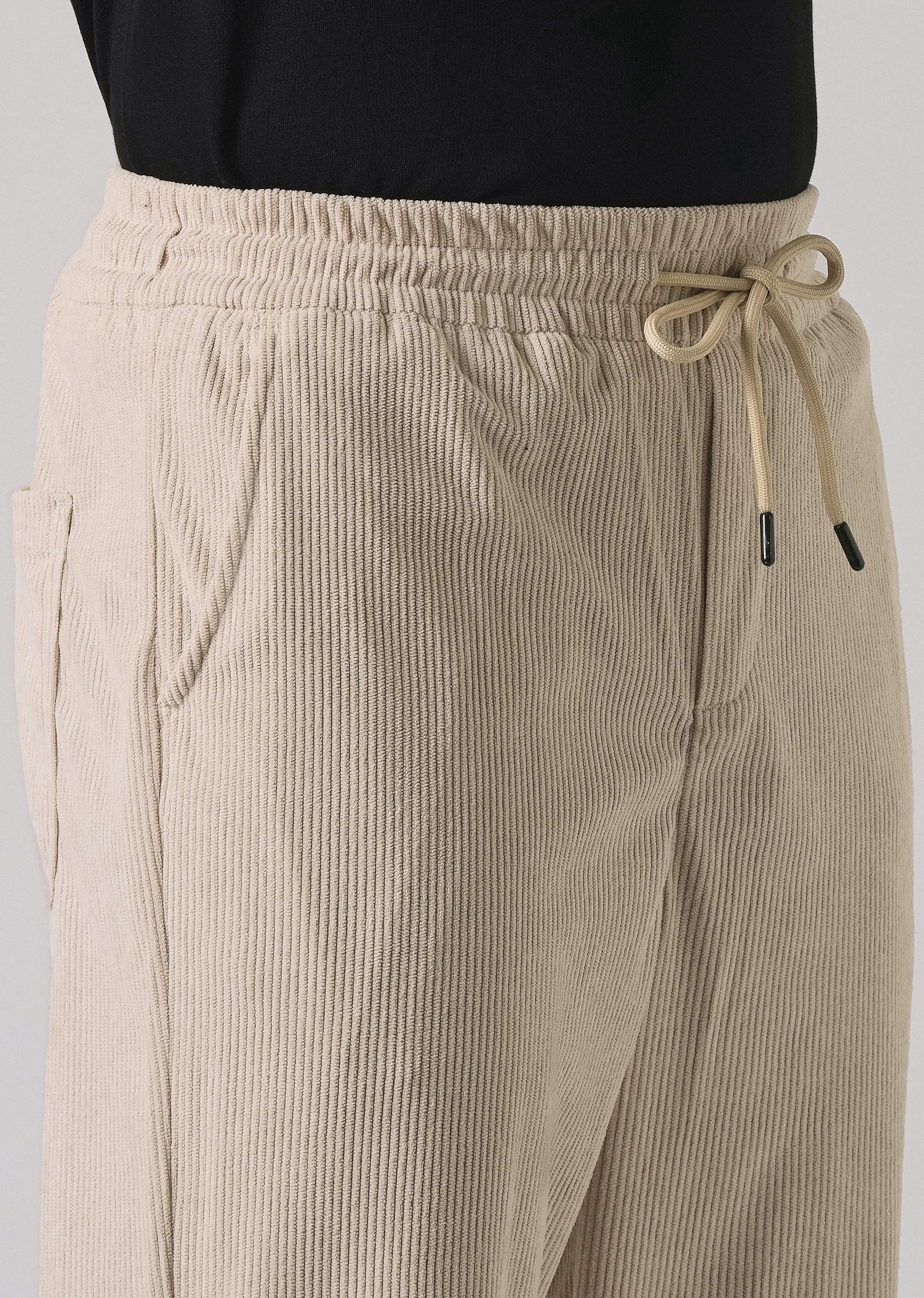 Cream Corduroy Pants - Image 5