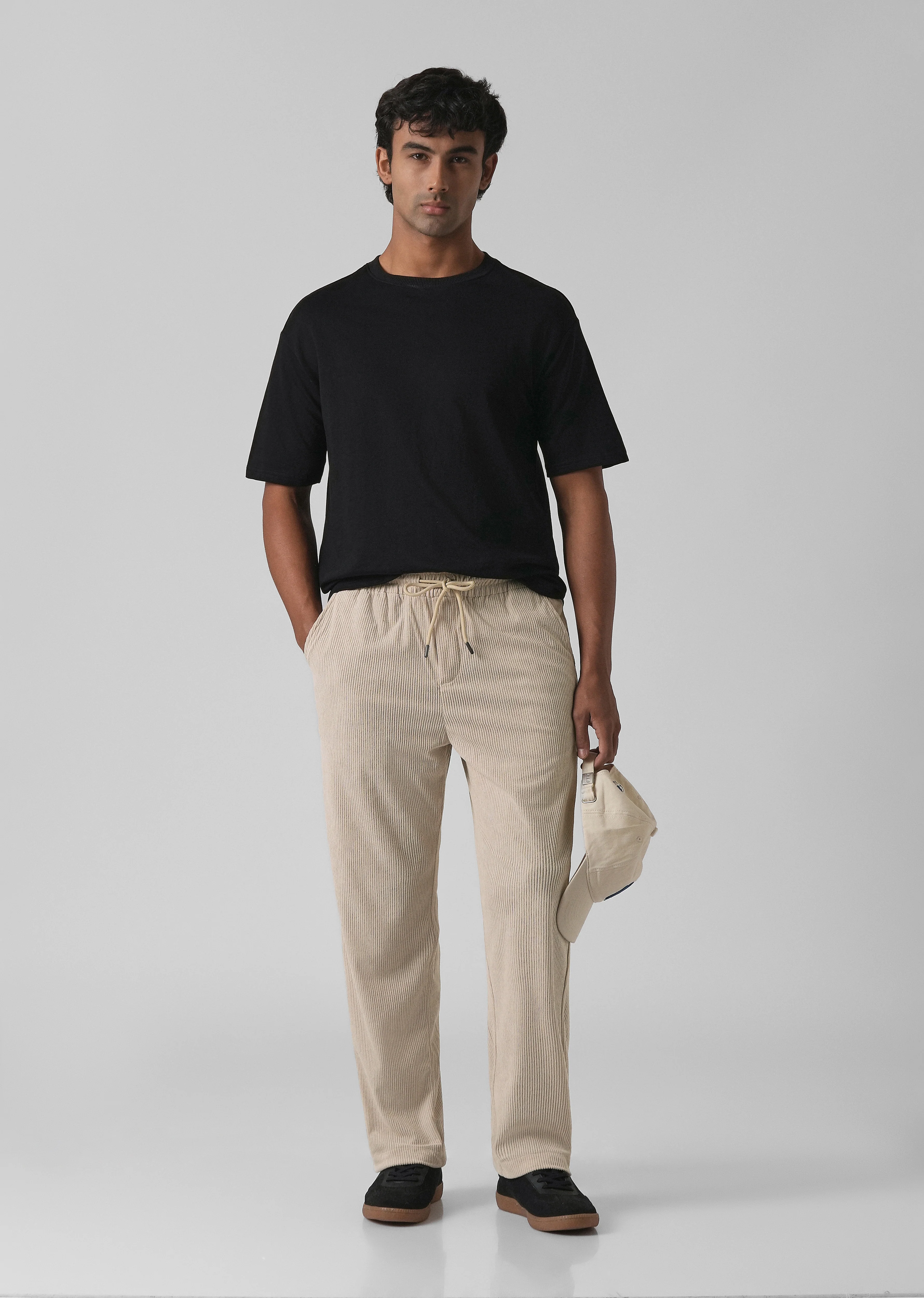 Cream Corduroy Pants - Image 6