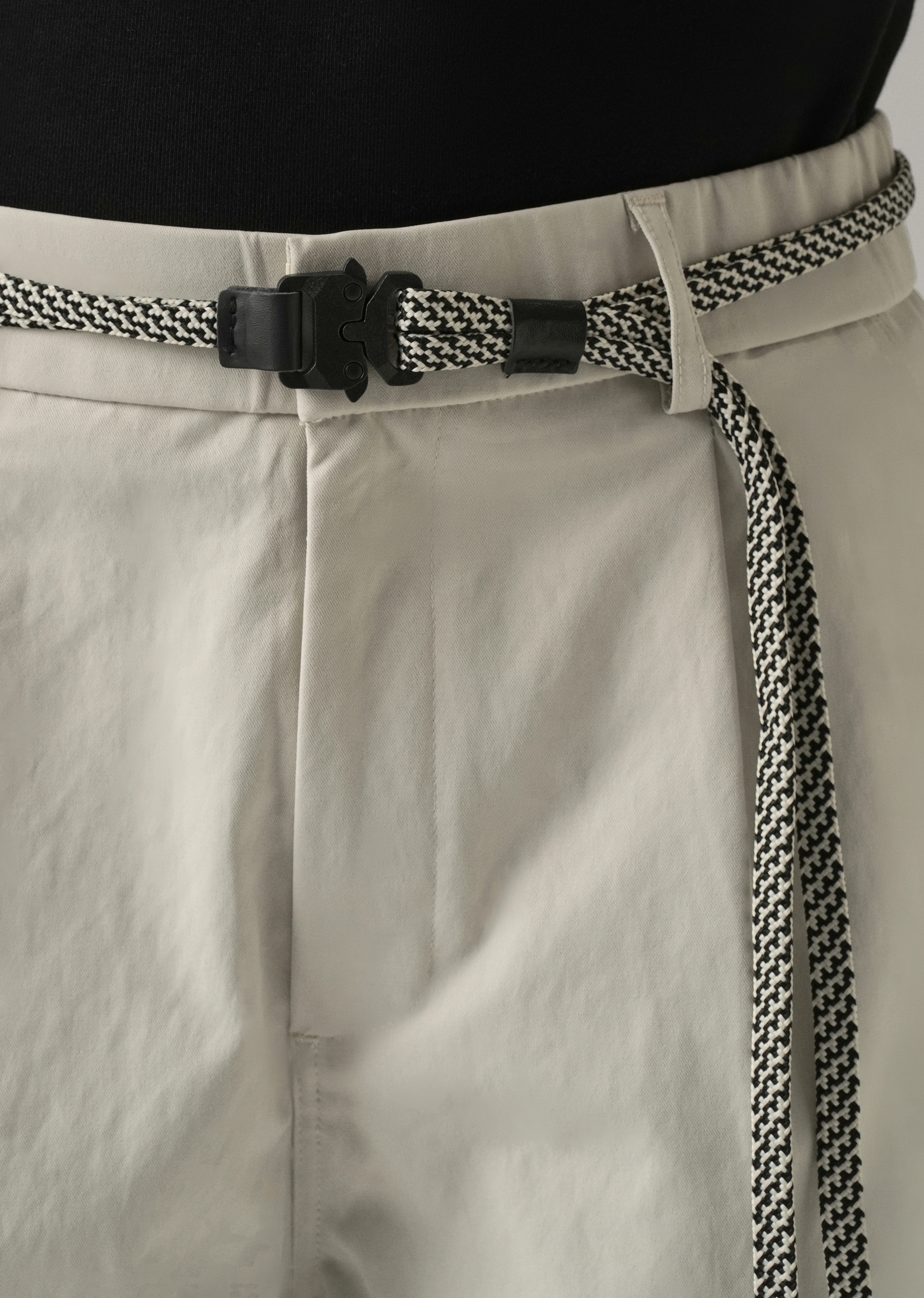 Cream Stone Wash Pant - Image 5