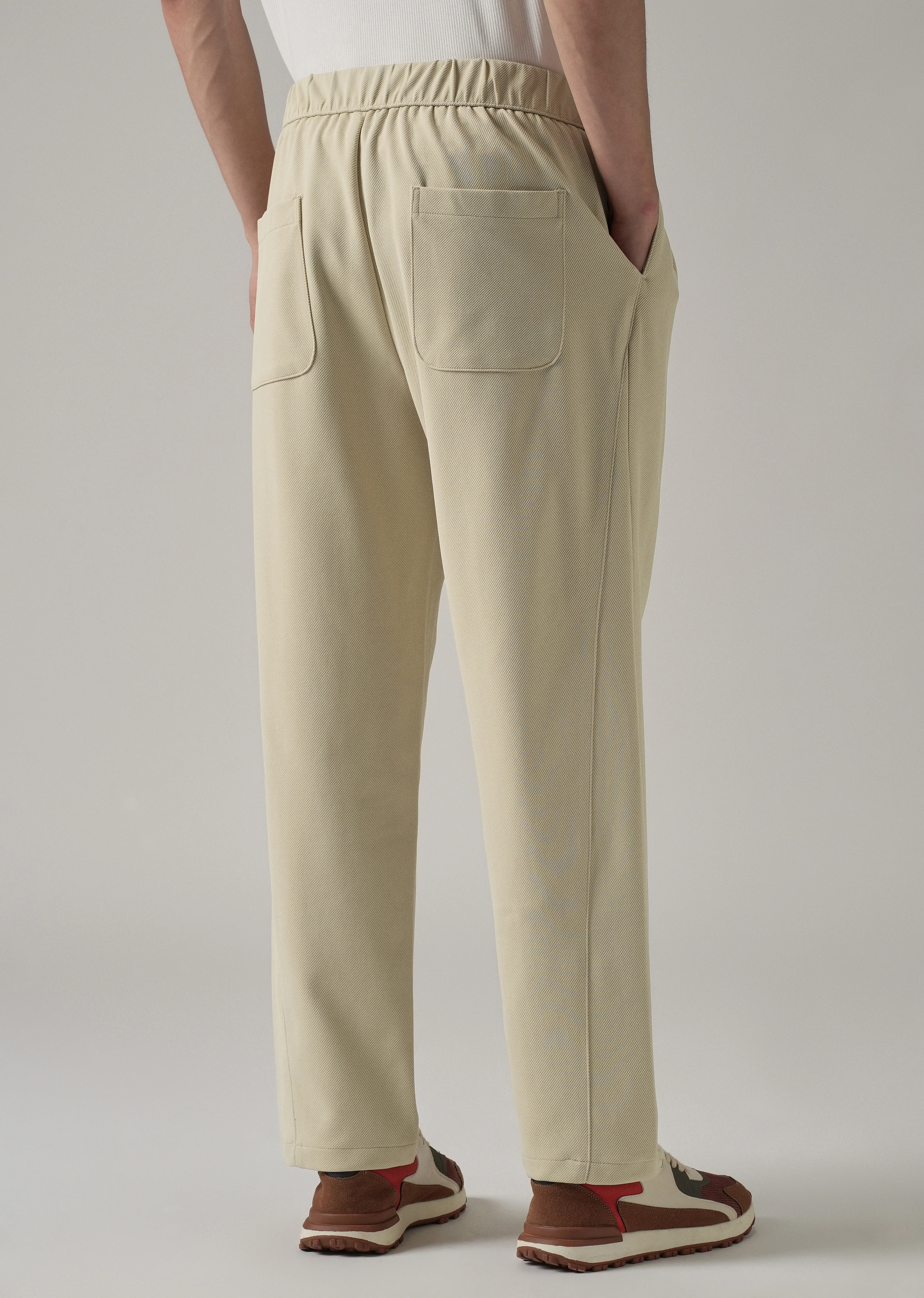 Cream Twill Pants - Image 2