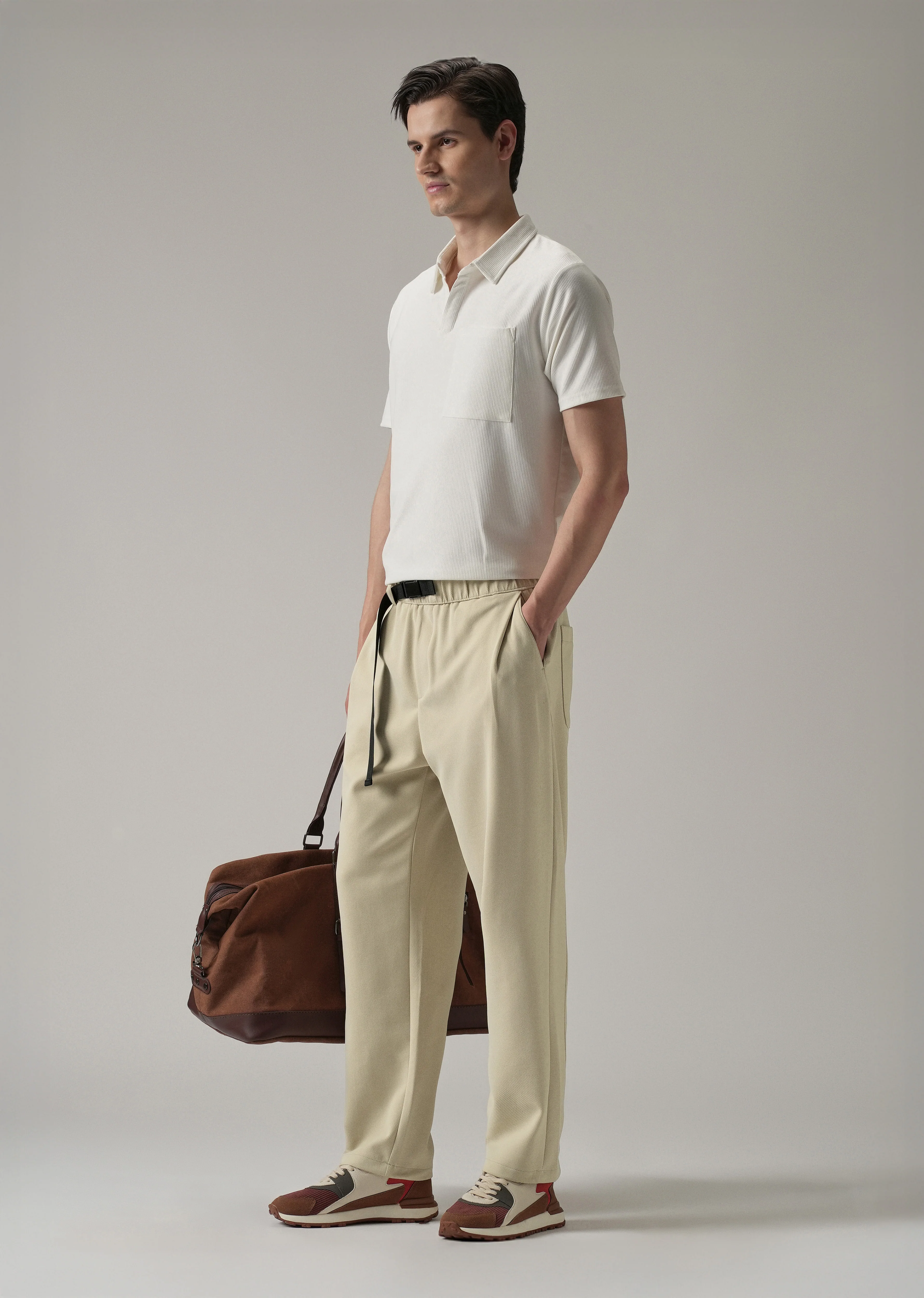 Cream Twill Pants - Image 6