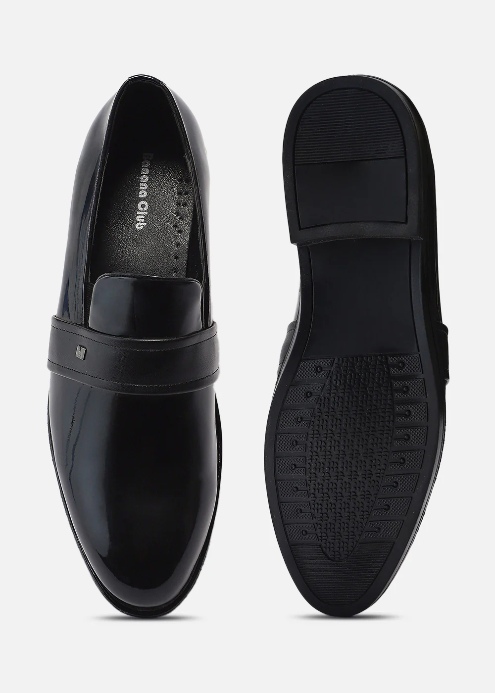 Cut Pattern Black Loafer - Image 5