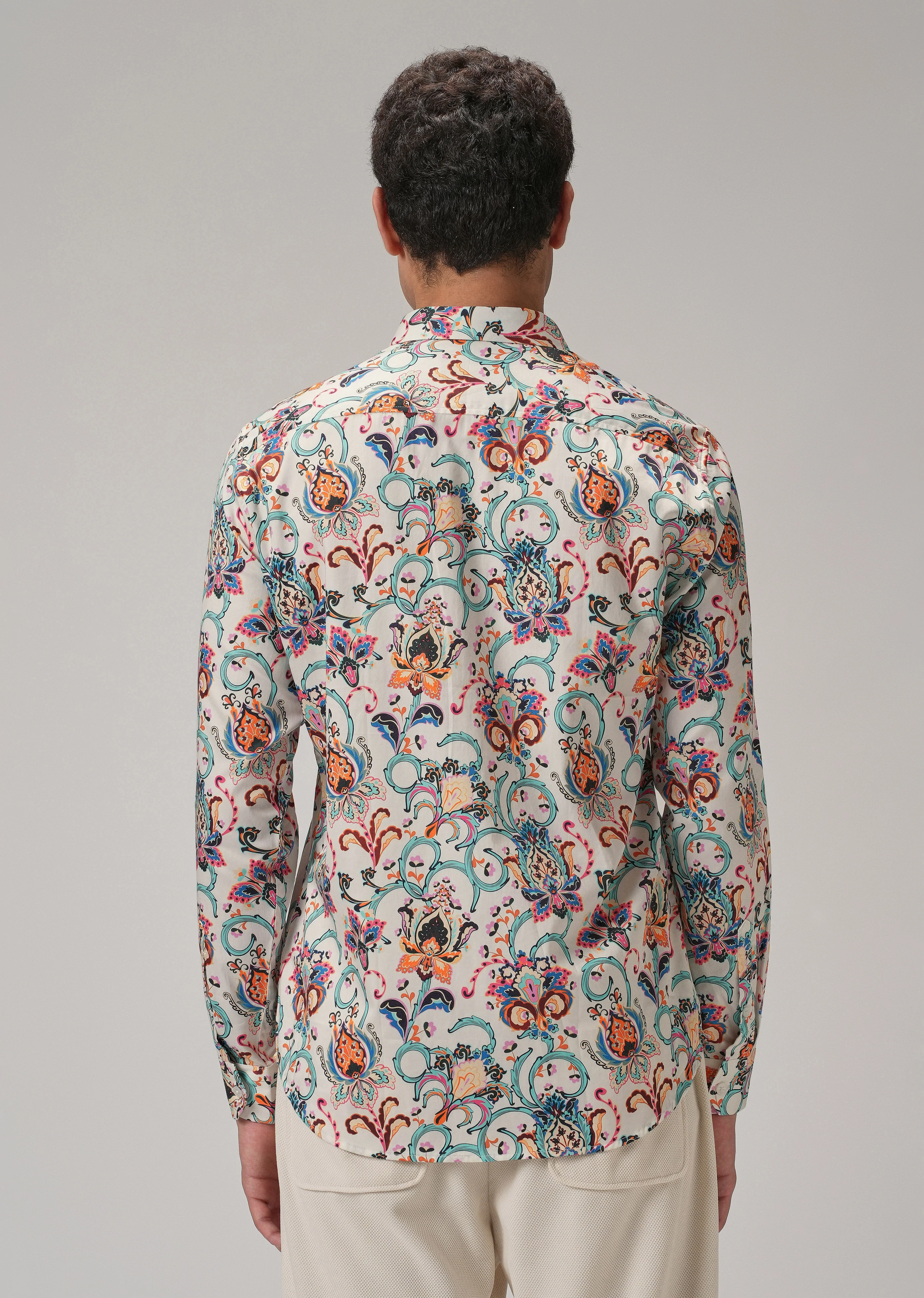 Daisy Floral Print Shirt Full-Sleeve - Image 2