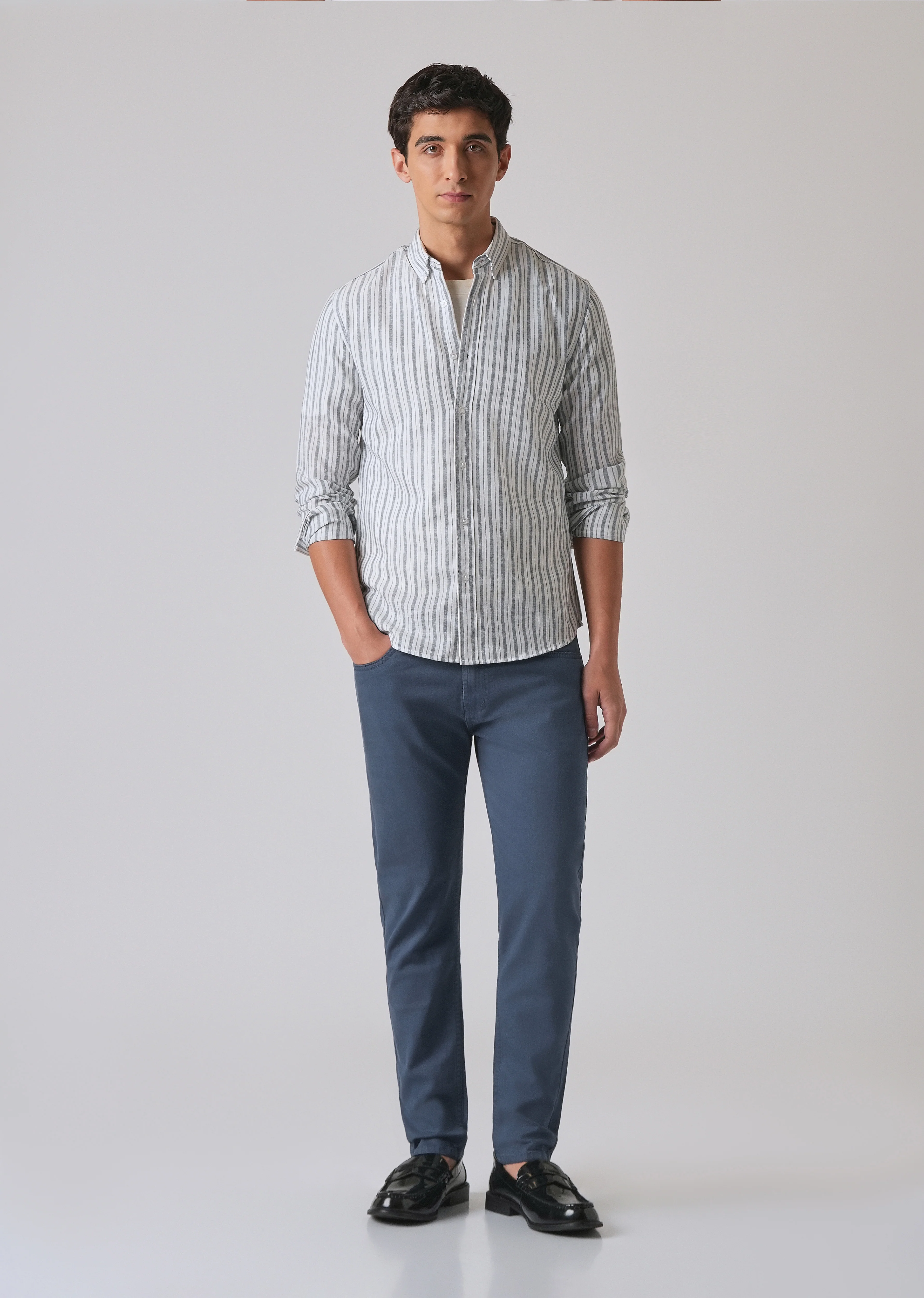 Dallas Blue Slim fit Jeans - Image 6
