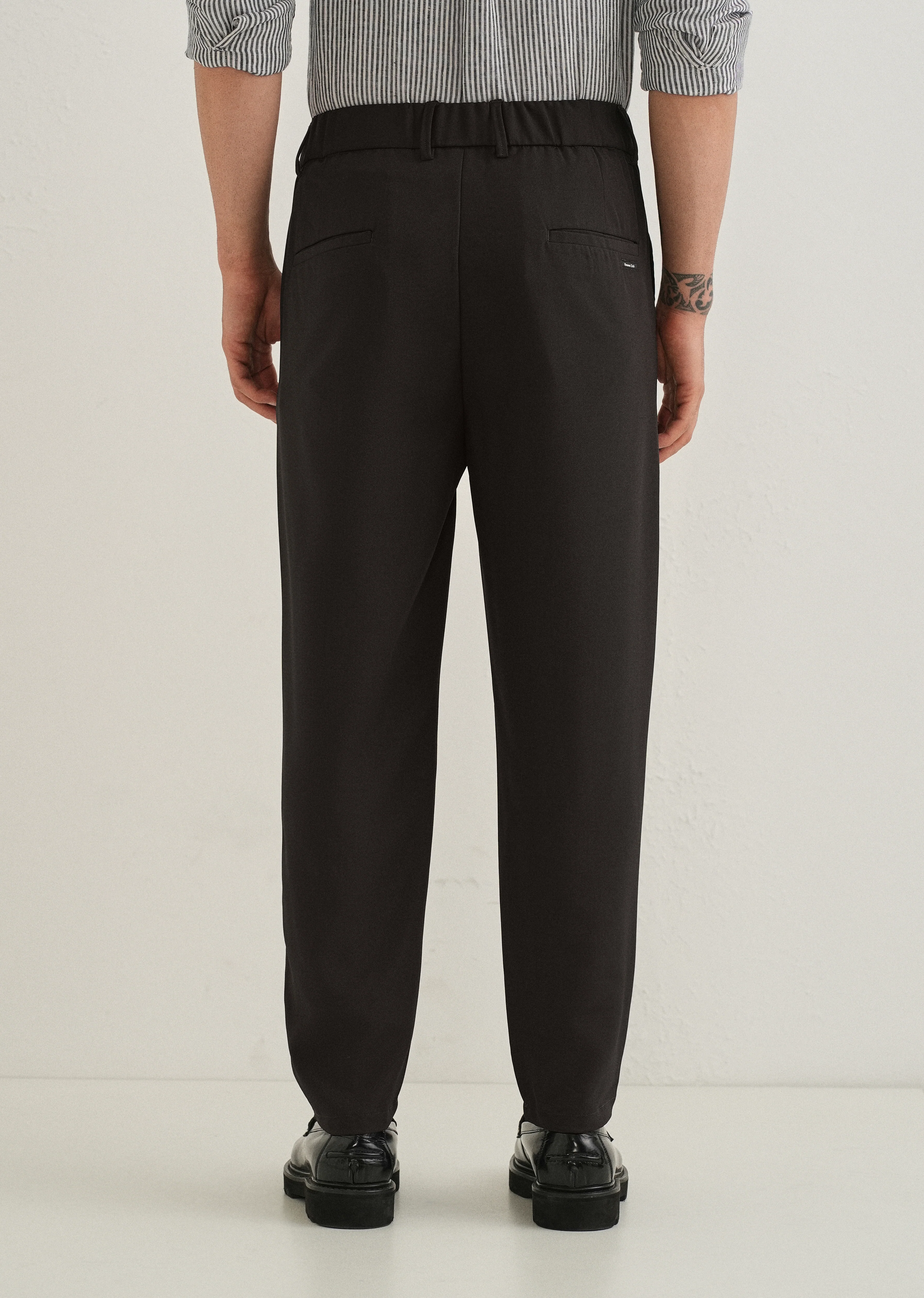 Dark Black Korean Pant - Image 2