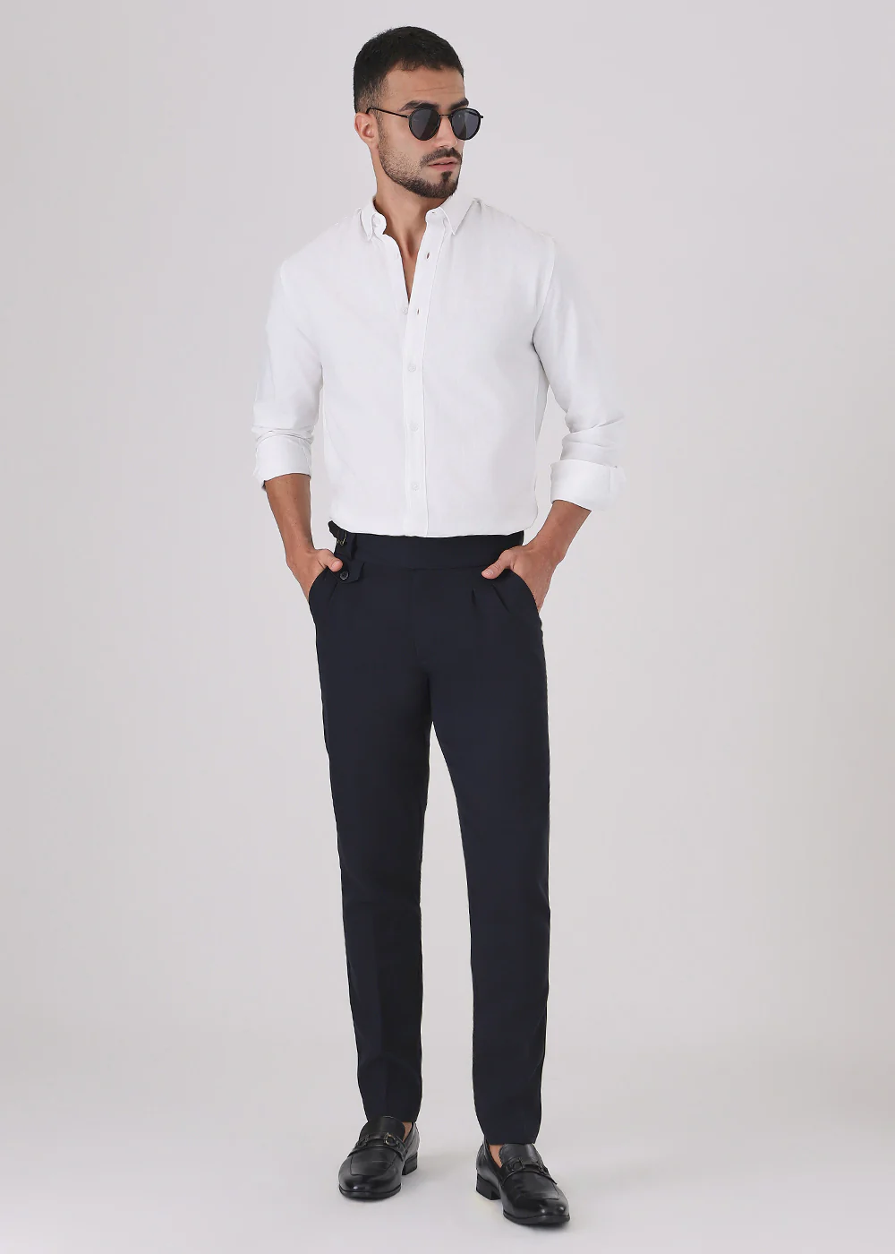 Dark Blue Gurkha Pant - Image 6
