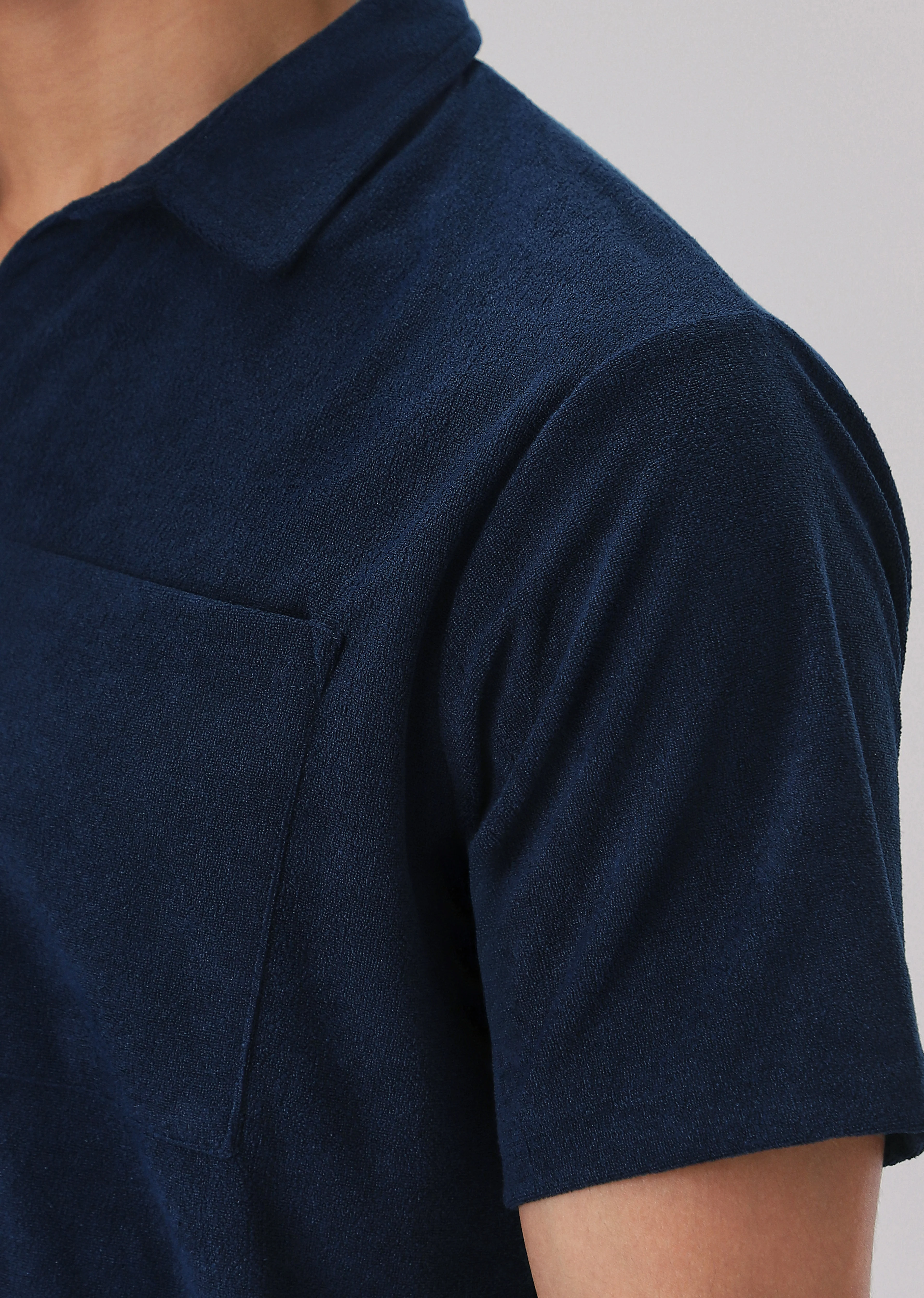 Dark Blue Knitted Co-ord Set - Image 2