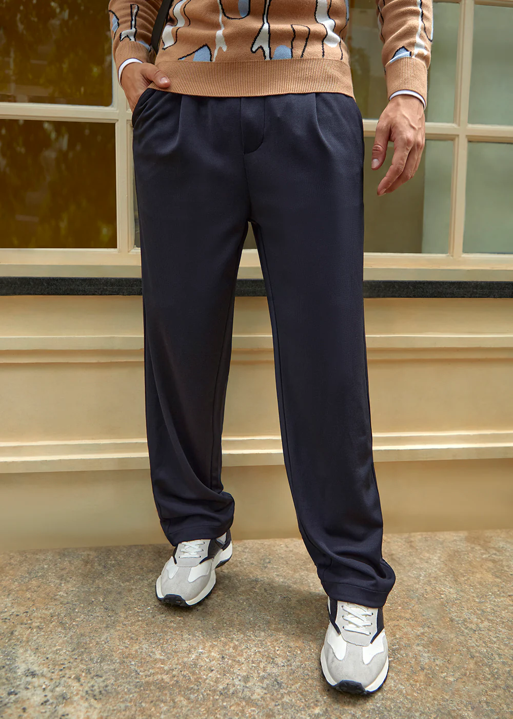 Dark Blue Korean Pants - Image 3