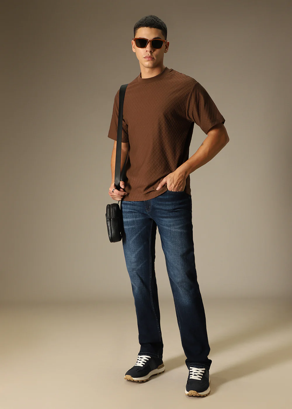 Dark Blue Regular Fit Denim - Image 6