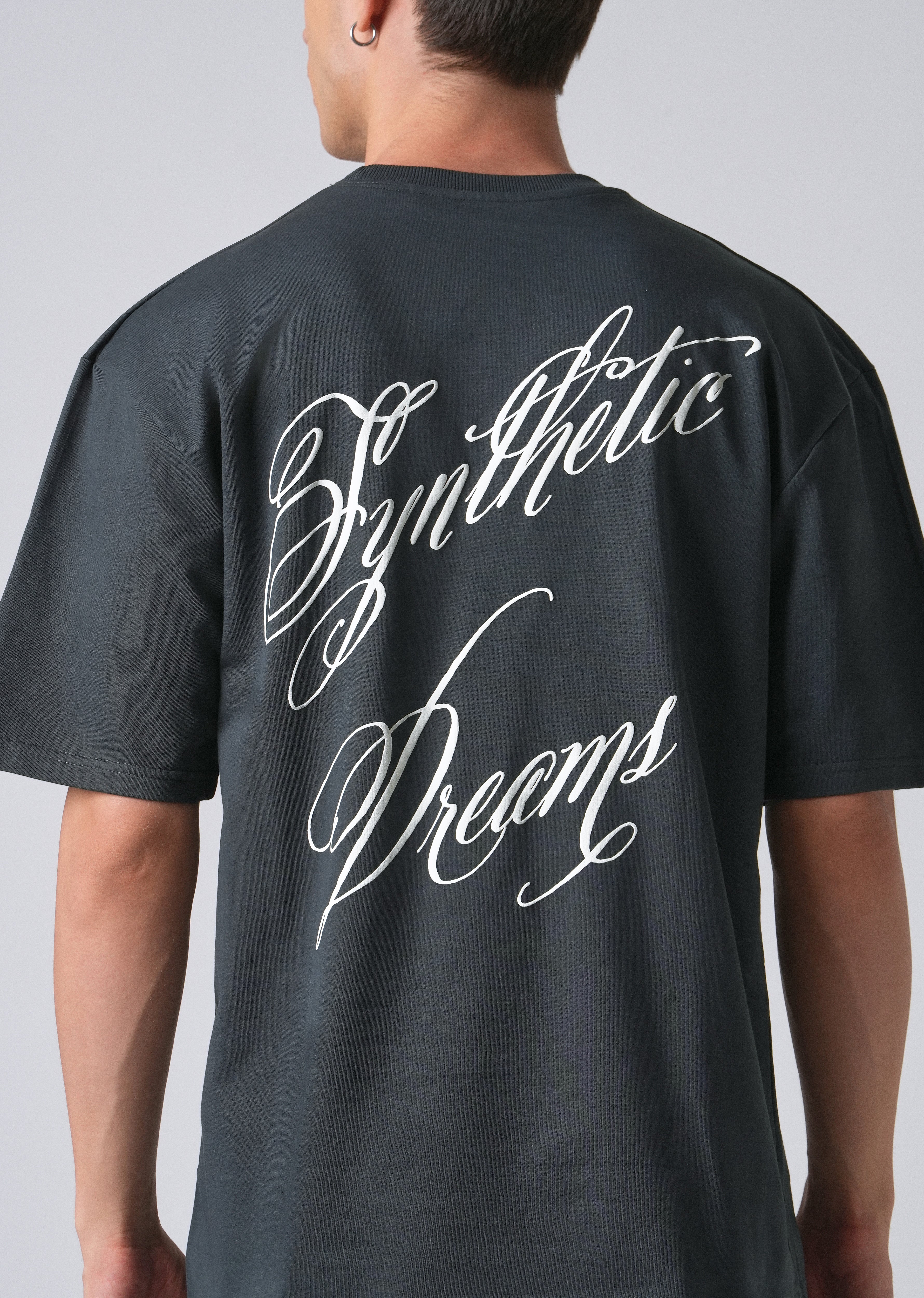 Dark Gray Oversized T-shirt - Image 5