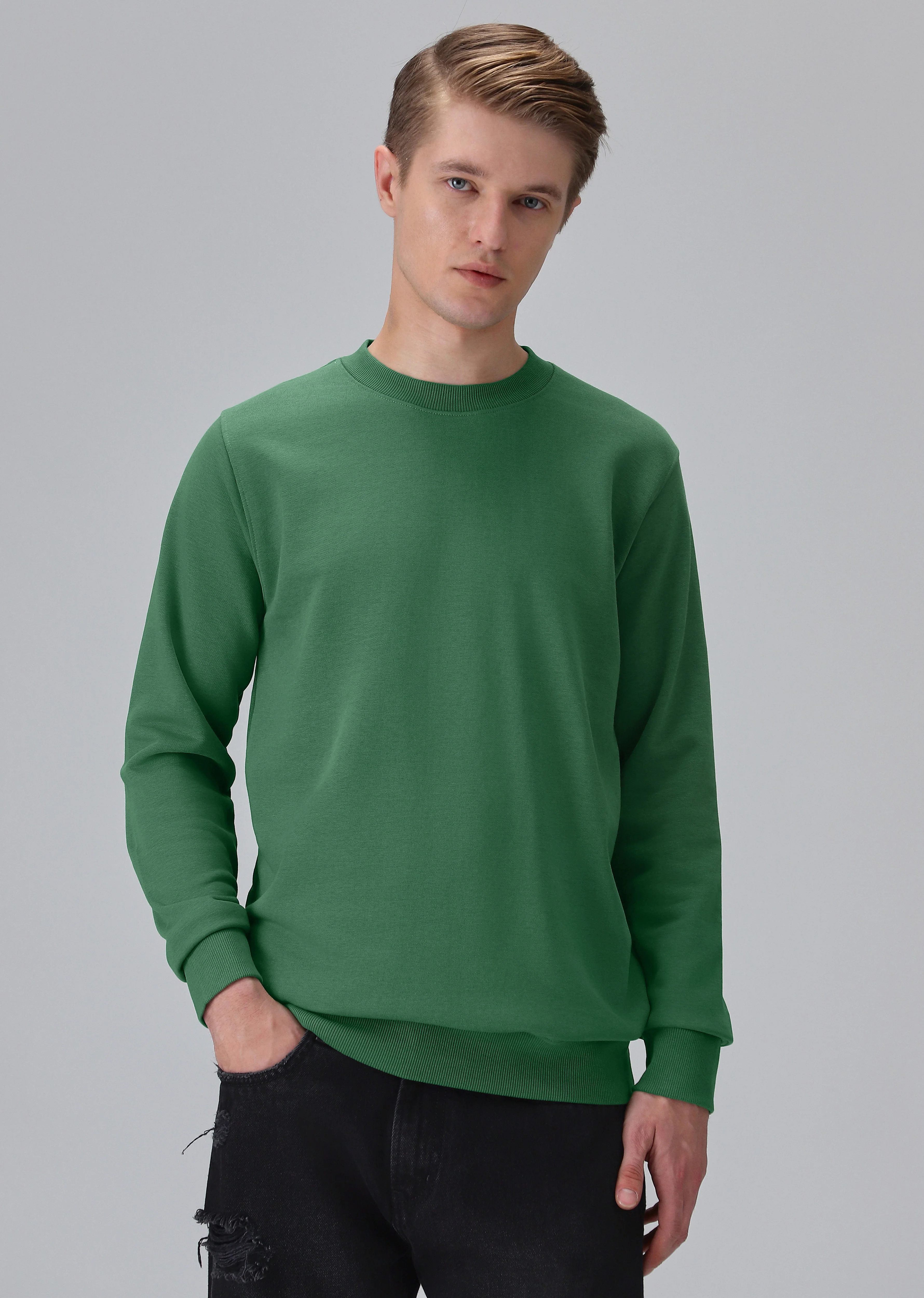 Dark Green Sweatshirt - Image 3