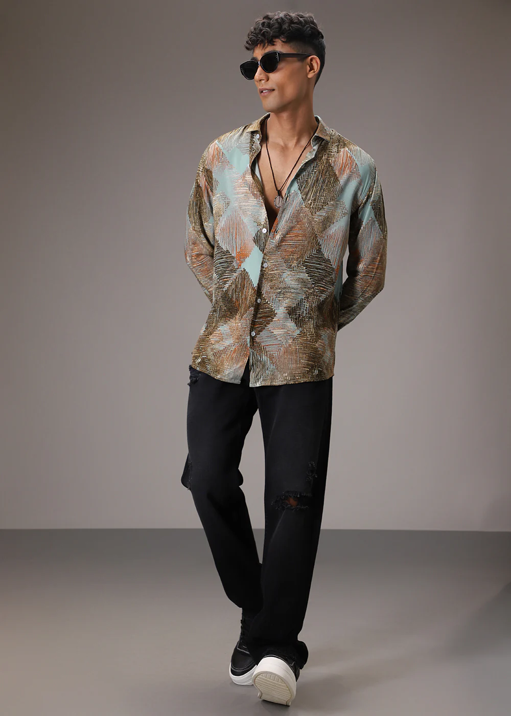 Deco Diamond Feather Shirt - Image 5