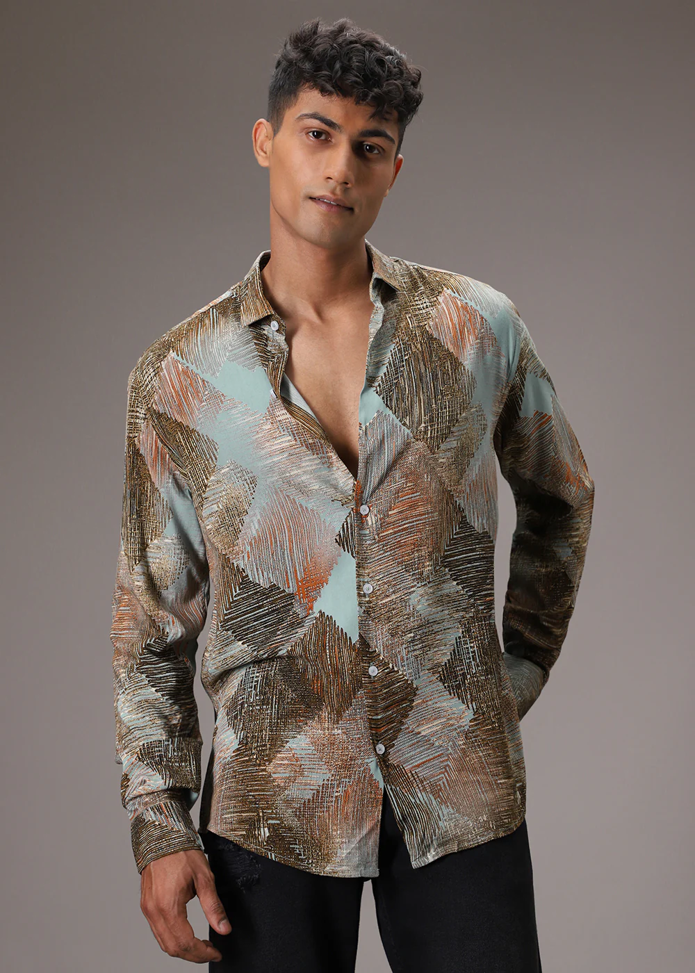 Deco Diamond Feather Shirt - Image 7