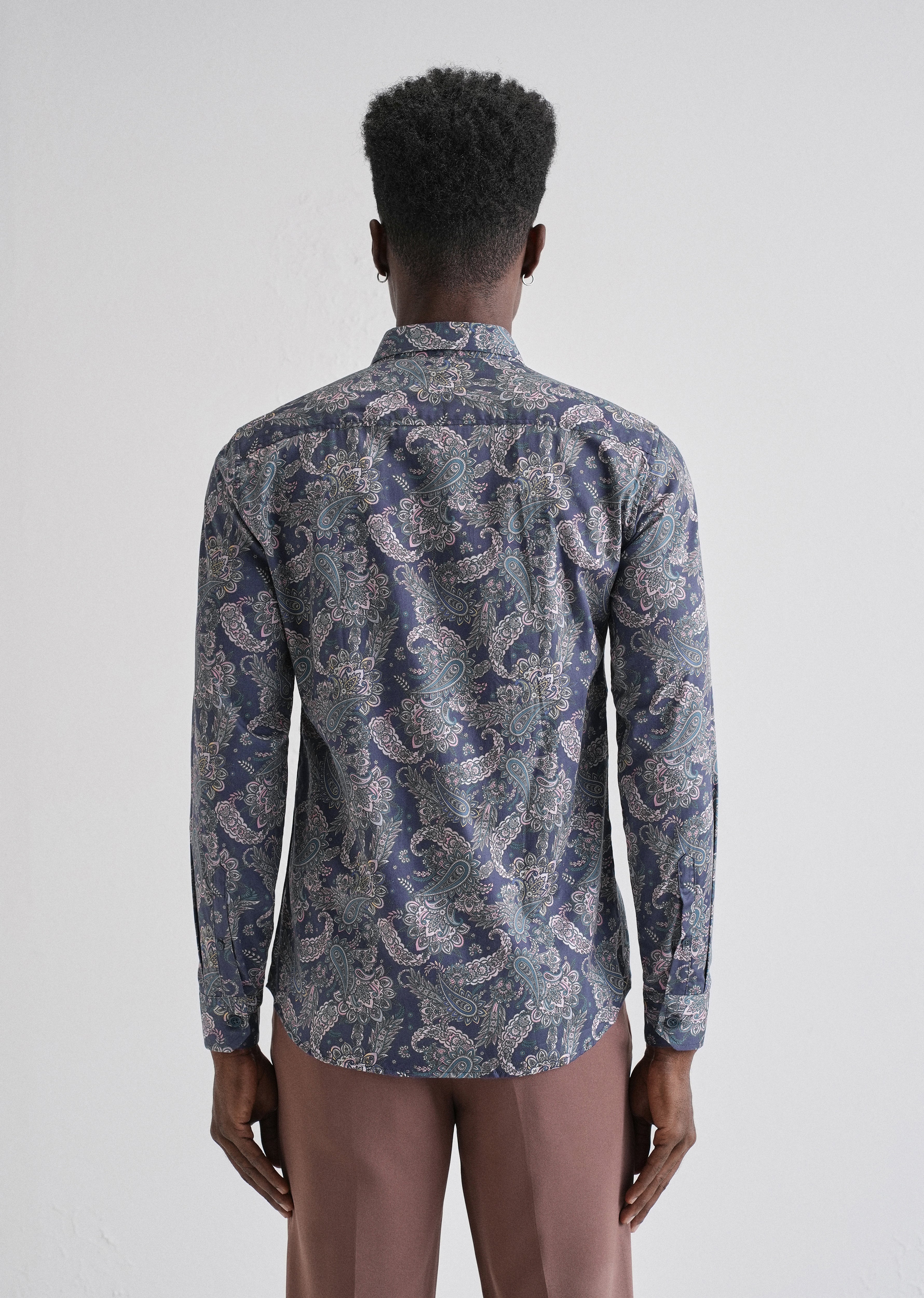 Digitalis Paisley Printed Shirt - Image 4