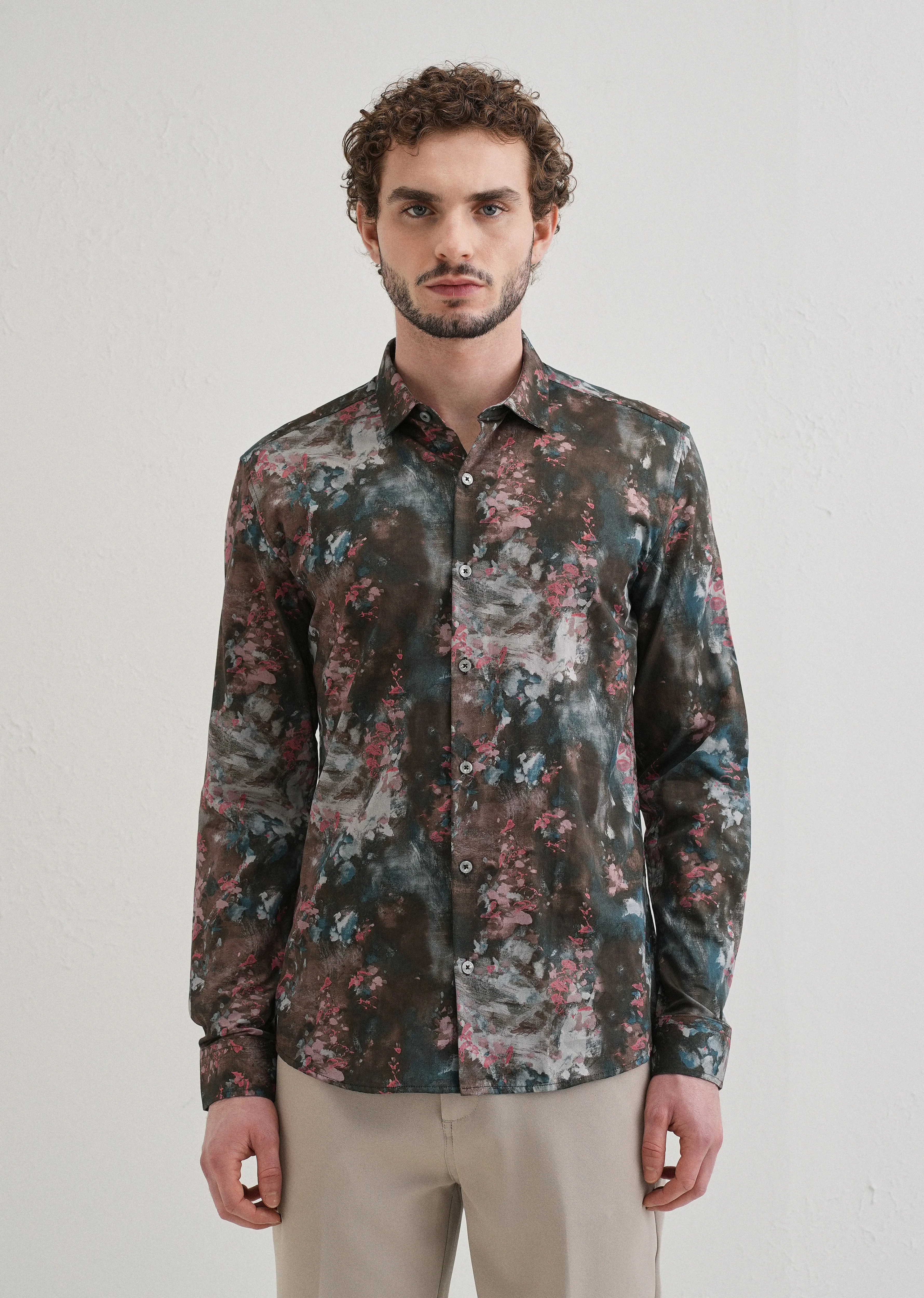 Drip Splash Printed Shirt - Image 3