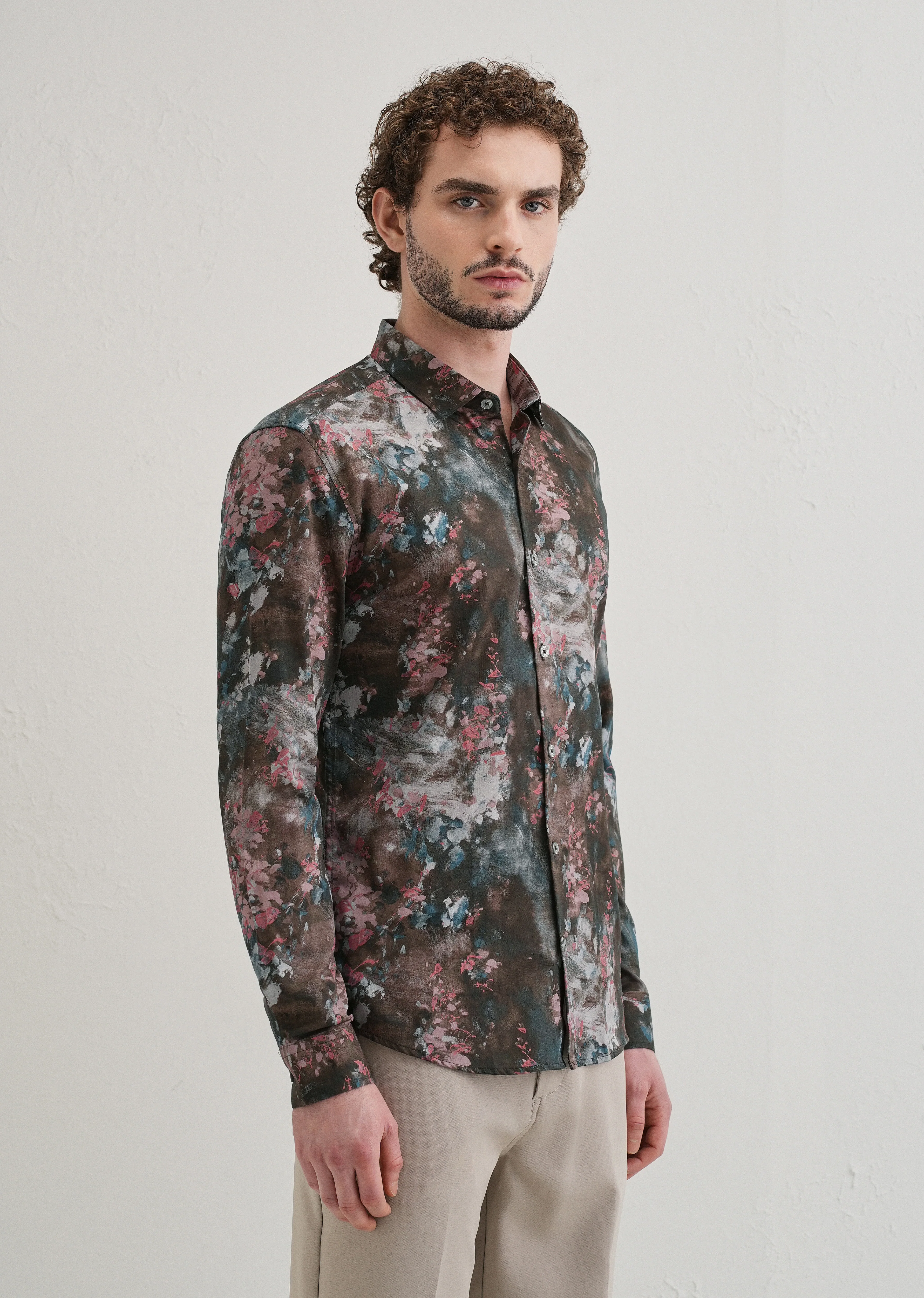 Drip Splash Printed Shirt - Image 4