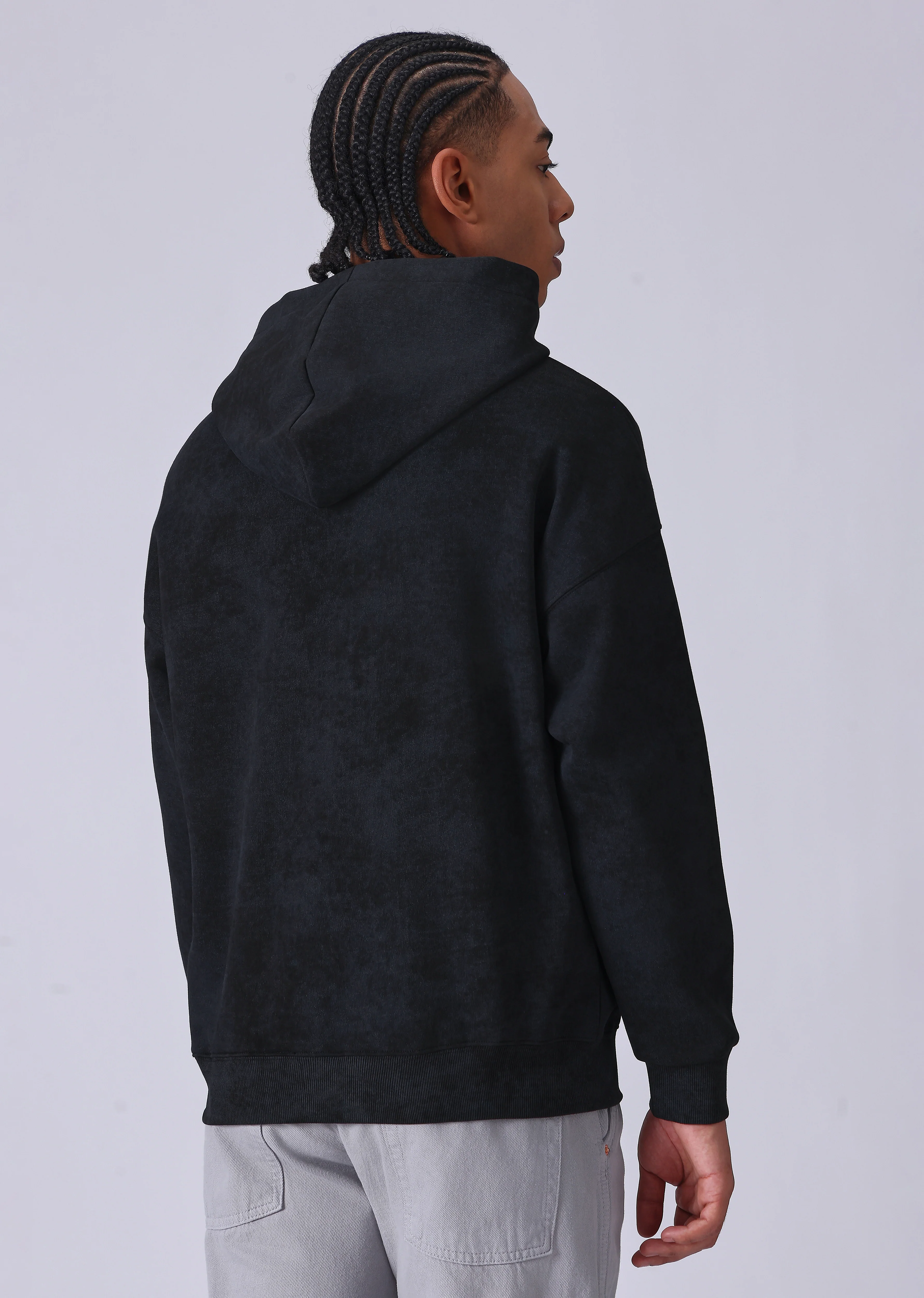 Dual Shade Black Hoodie - Image 2